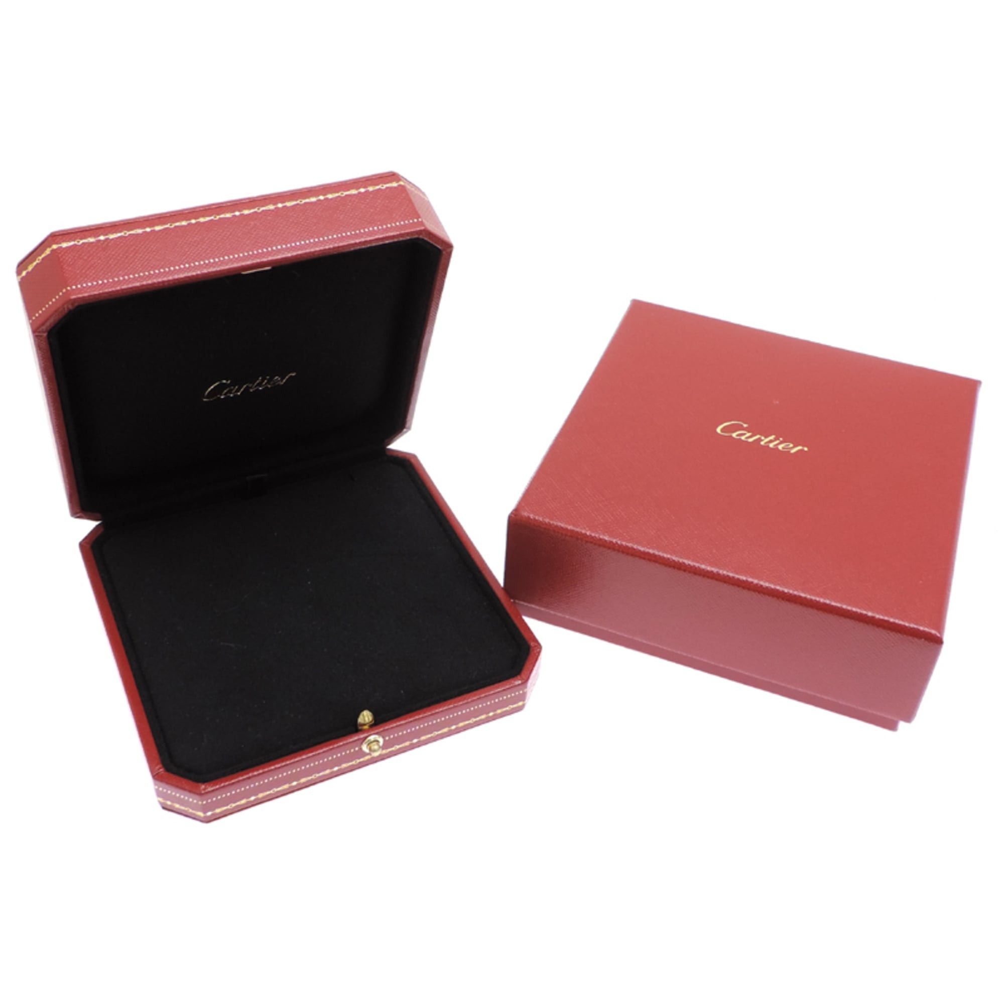 Cartier Cartier Trinity Diamond Necklace for Women and Men, B3045500, 750 White Gold, Black Tone Size ONE SIZE - 9 Thumbnail