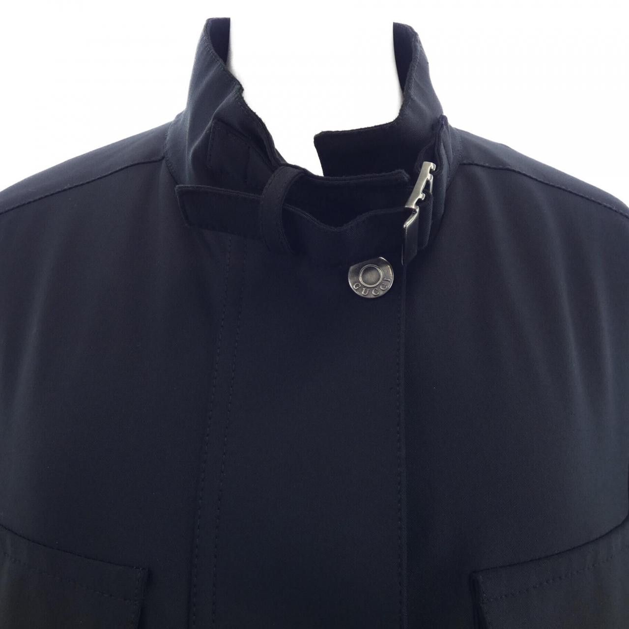 Gucci Gucci Gucci Vintage Wool Coat Others Outerwear 211-0337-3937 DUTY FREE for USA Size ONE SIZE - 6 Thumbnail