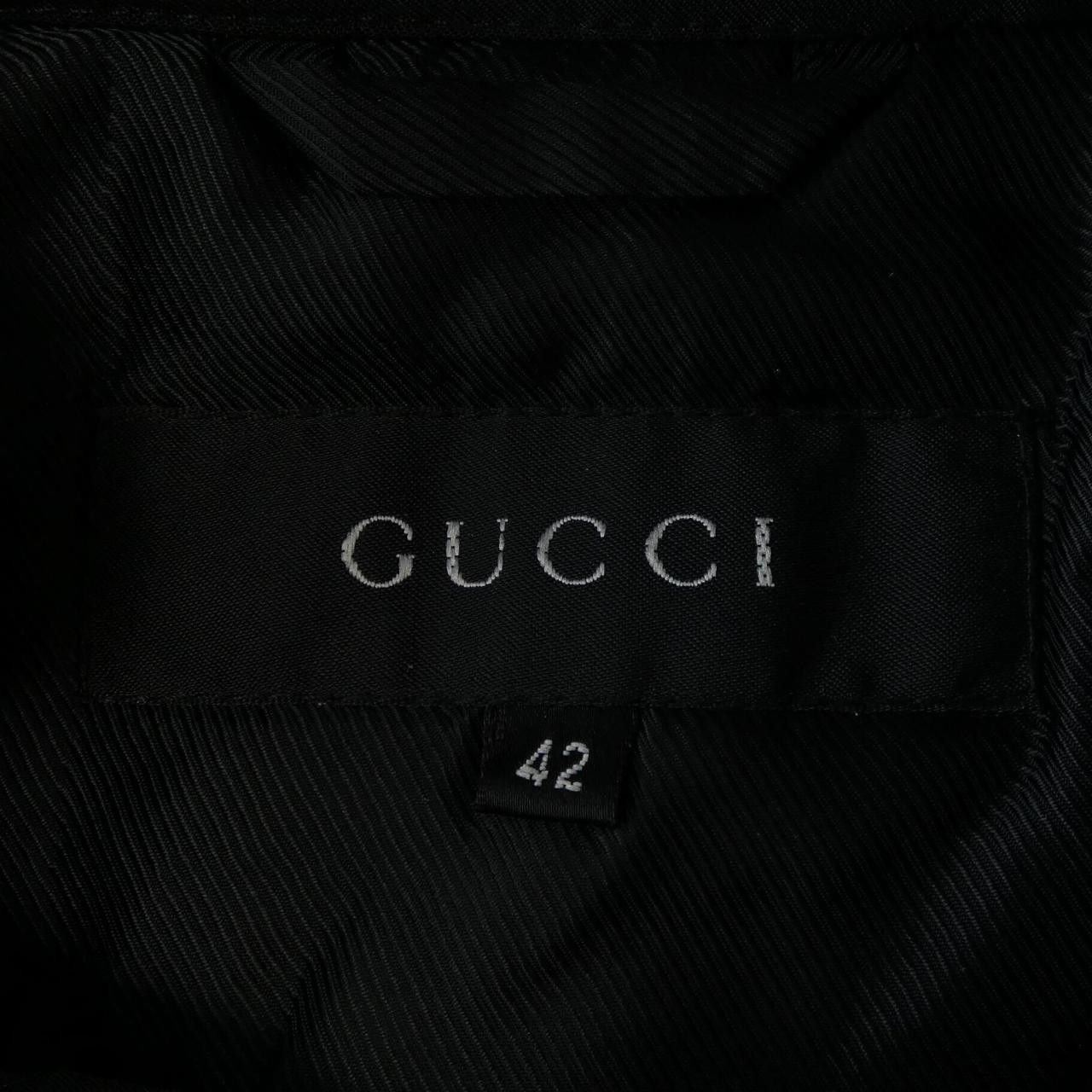 Gucci Gucci Gucci Vintage Wool Coat Others Outerwear 211-0337-3937 DUTY FREE for USA Size ONE SIZE - 5 Thumbnail