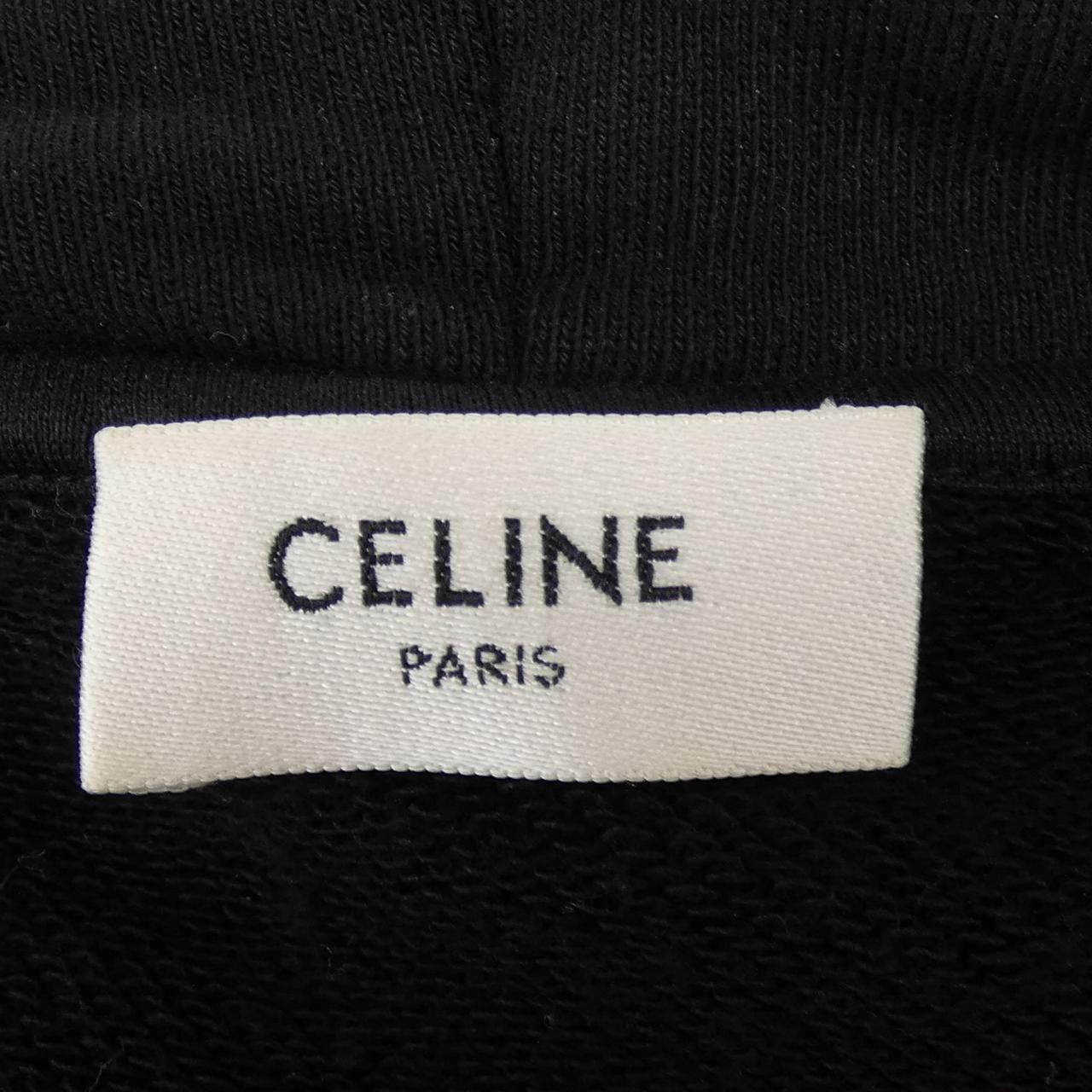Celine Celine CELINE Cotton Hoodie Others Sweatshirts & Hoodies 2Y489052H DUTY FREE for USA Size ONE SIZE - 4 Thumbnail