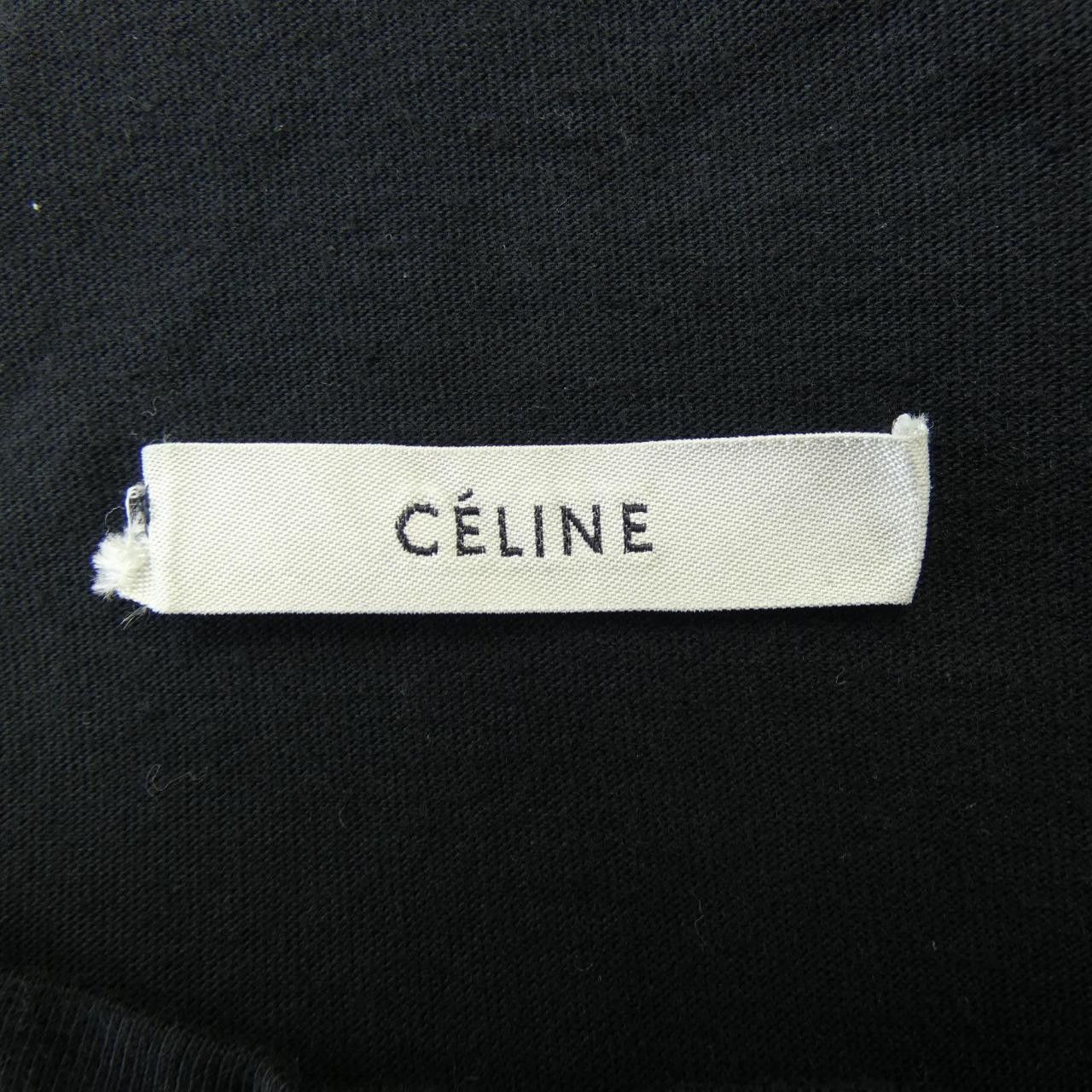 Celine Celine CELINE Top Textile Tops 23FN0501B DUTY FREE for USA Size ONE SIZE - 4 Thumbnail