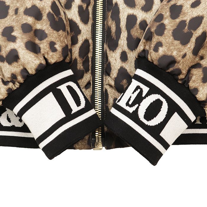 Dolce & Gabbana Dolce & Gabbana Dolce&Gabbana Leopard Padded Jacket Textile Outerwear DUTY FREE for USA Size ONE SIZE - 9 Thumbnail