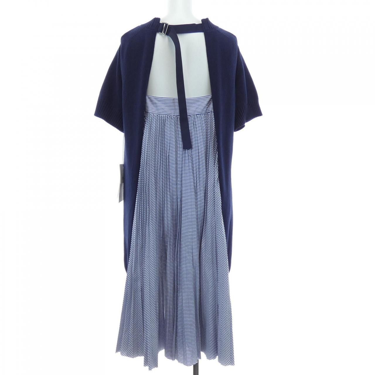 Sacai Sacai Sacai Dress Textile Dresses 19-04303 DUTY FREE for USA Size ONE SIZE - 2 Thumbnail