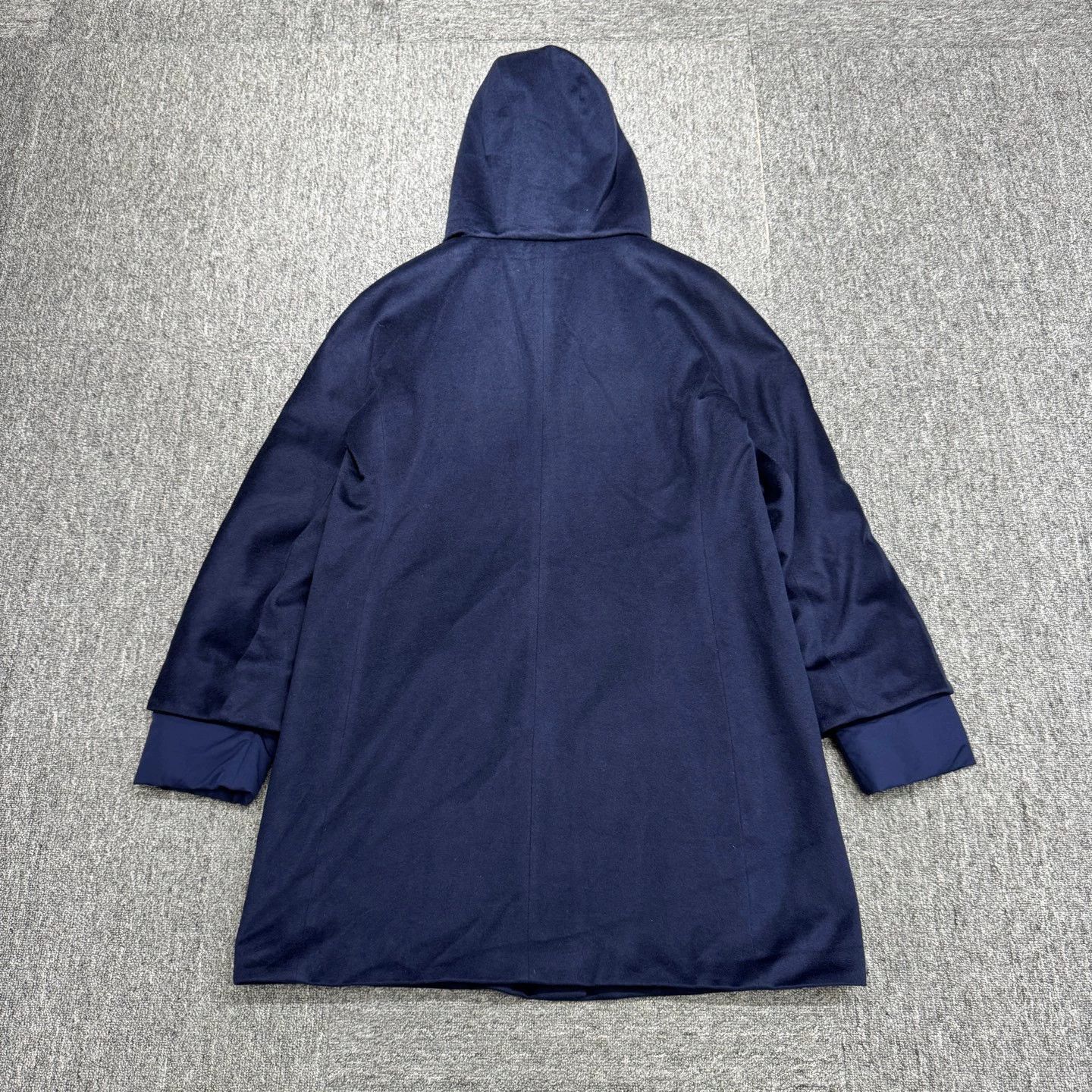 Loro Piana Blue Hooded Long Coat Size M Size US M / EU 48-50 / 2 - 7 Thumbnail