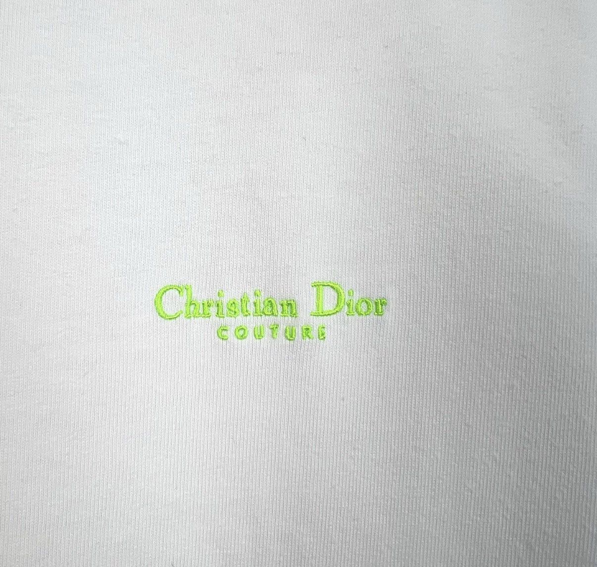 Dior White Short Sleeve Graphic T-Shirt Size US S / EU 44-46 / 1 - 4 Thumbnail