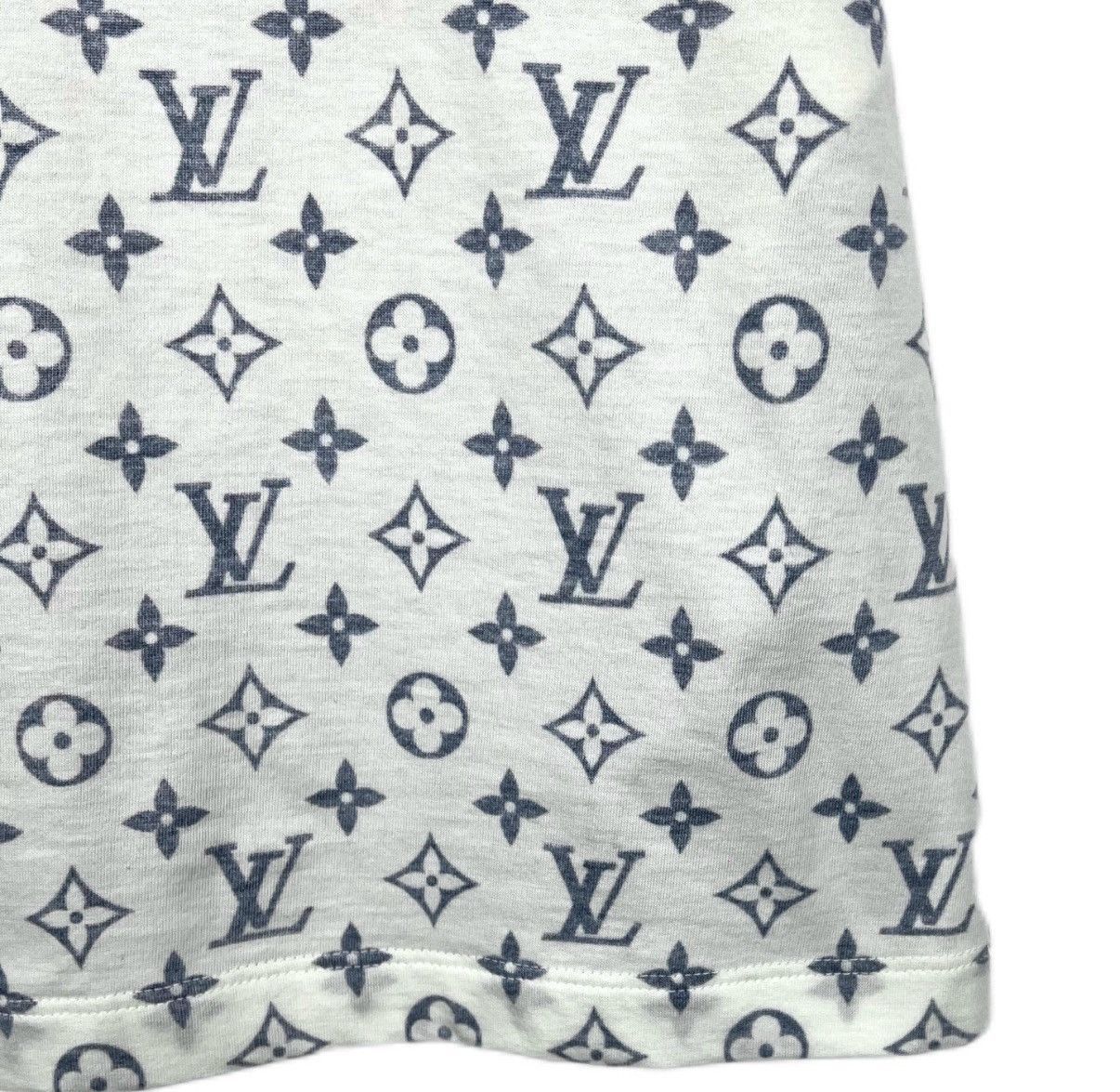 Louis Vuitton White Short Sleeve Patterned T-Shirt Size US L / EU 52-54 / 3 - 7 Thumbnail
