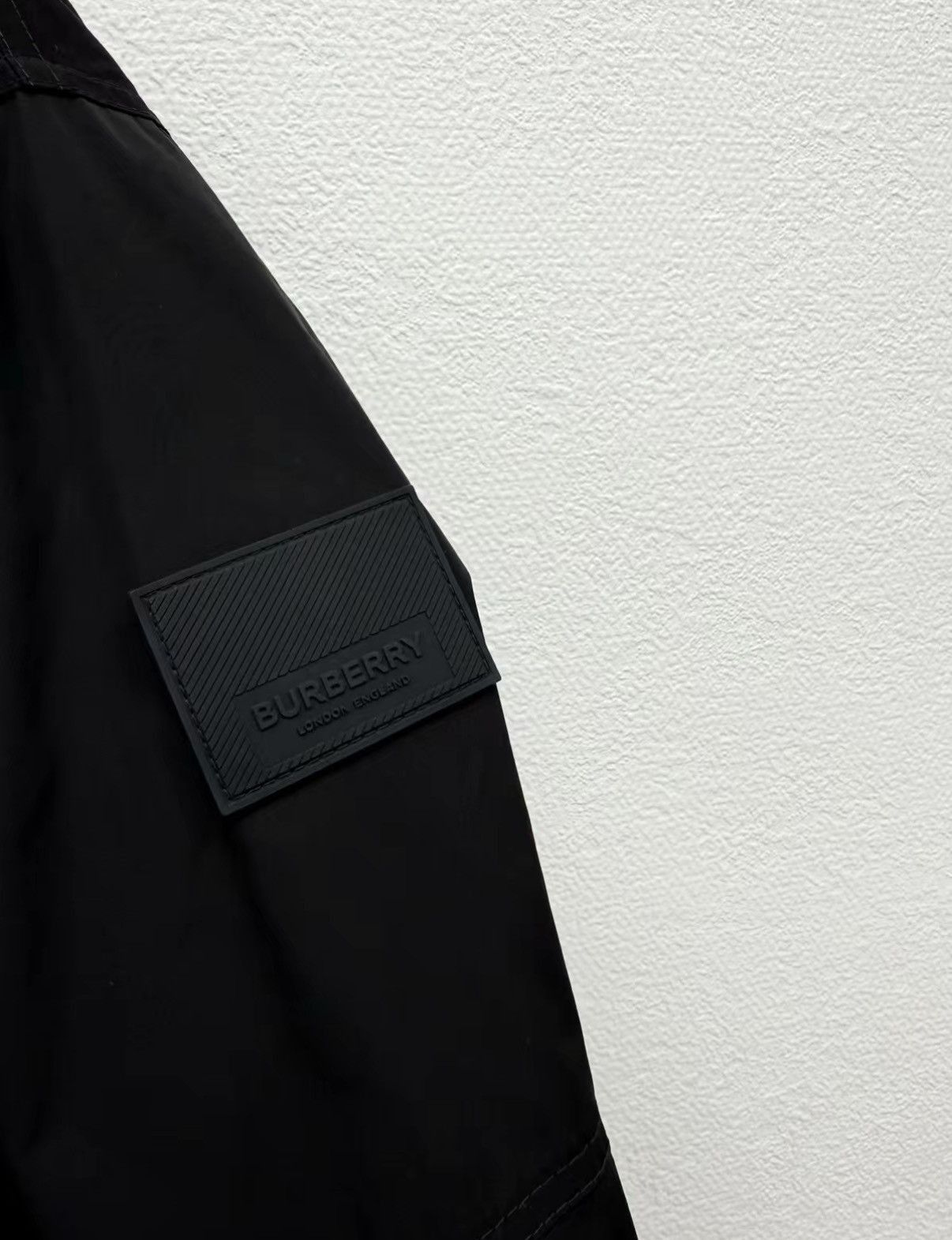 Burberry Black Hooded Light Jacket XL Size US XL / EU 56 / 4 - 4 Thumbnail