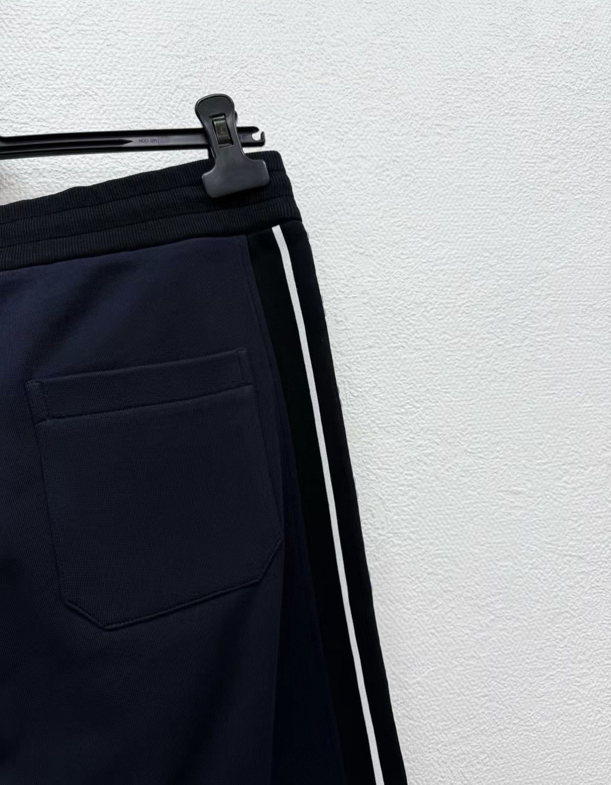 Balmain Black Side-Stripe Sweatpants with Drawstring Waist Size US 27 - 5 Thumbnail