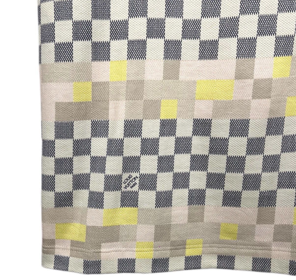 Louis Vuitton Beige Checkered Short-Sleeve Shirt Size US L / EU 52-54 / 3 - 7 Thumbnail