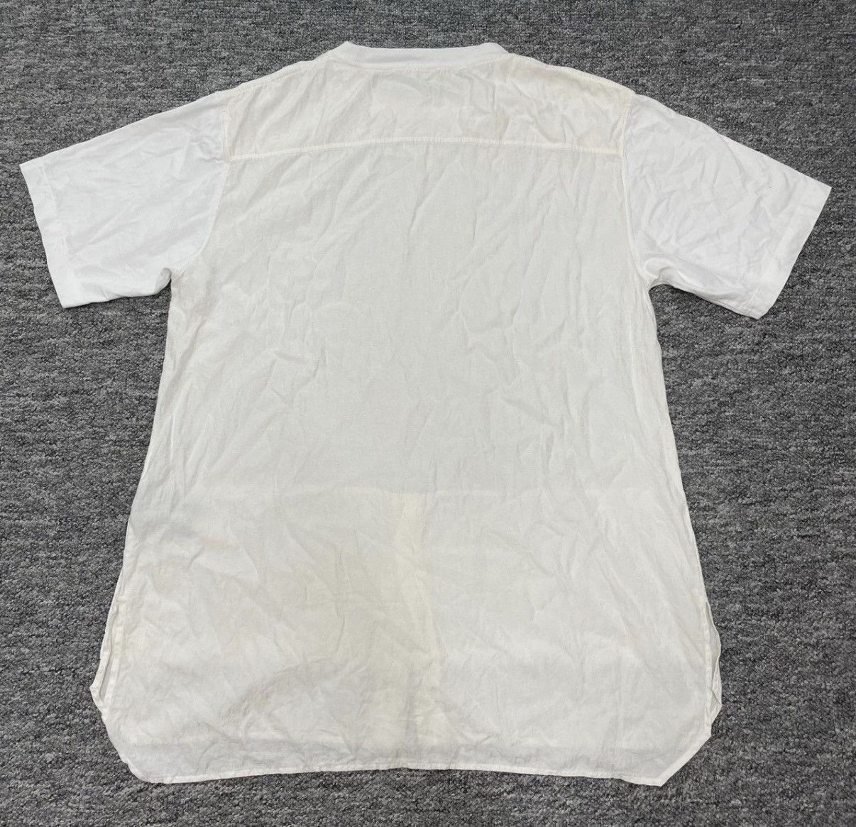 Dior White Short Sleeve Shirt with Front Pockets, Size L Size US L / EU 52-54 / 3 - 2 Thumbnail