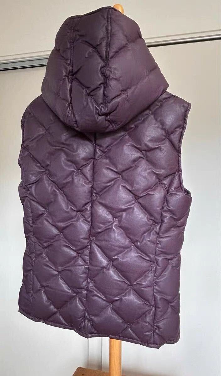 Isamu Katayama Backlash Purple Quilted Puffer Vest Size L Size US L / EU 52-54 / 3 - 3 Thumbnail