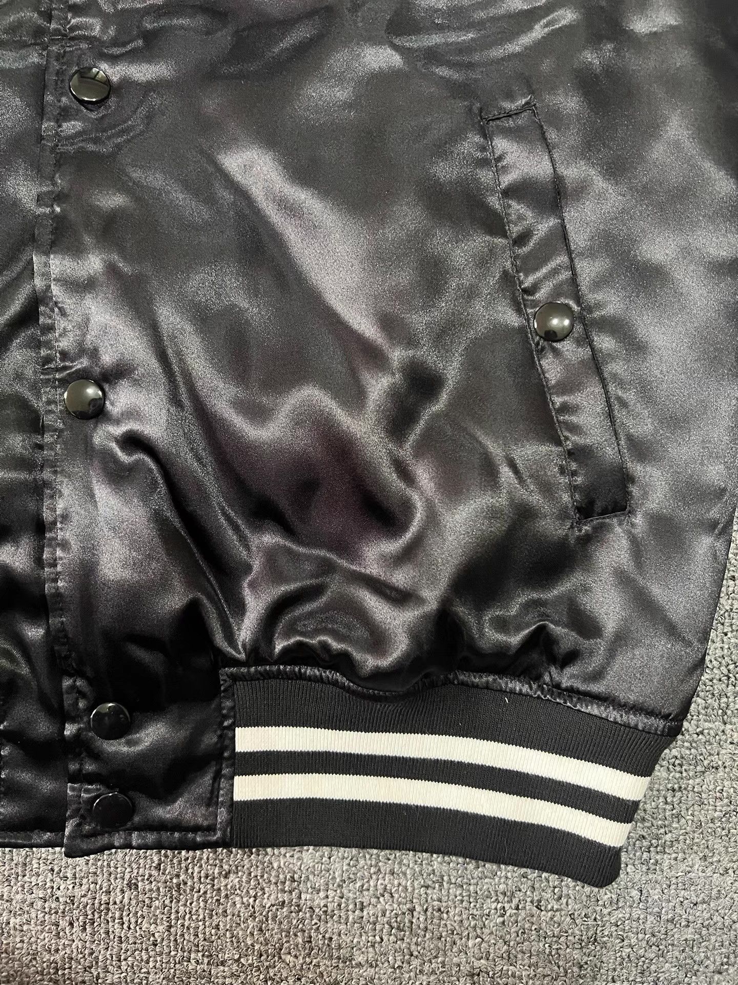 Billionaire Boys Club Black Varsity Bomber Jacket with Graphic Details Size US S / EU 44-46 / 1 - 5 Thumbnail