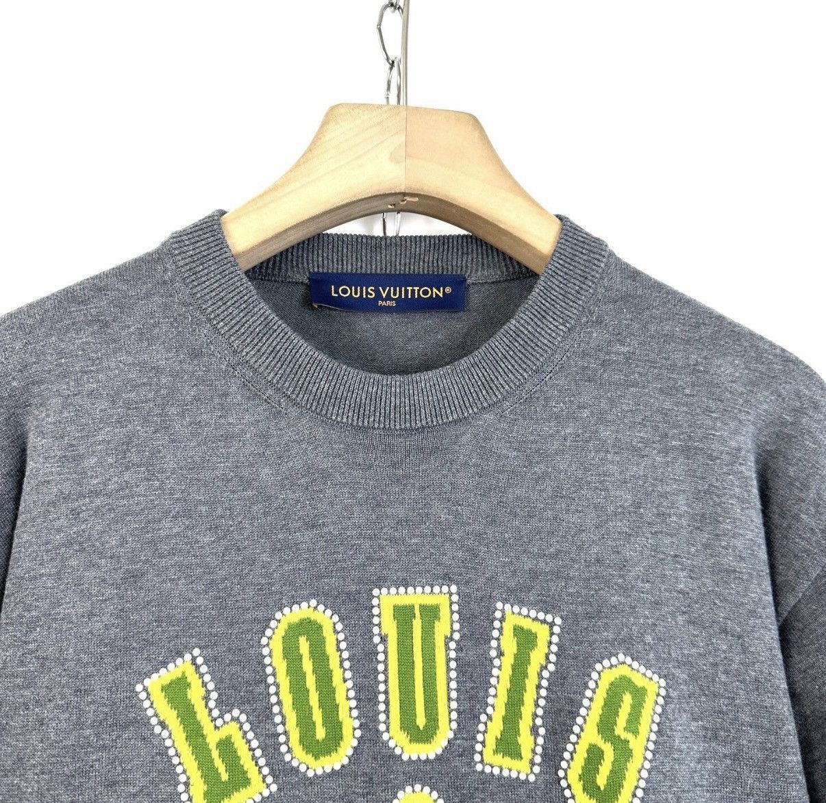 Louis Vuitton Gray Short Sleeve Graphic Tee Size S Size US S / EU 44-46 / 1 - 3 Thumbnail
