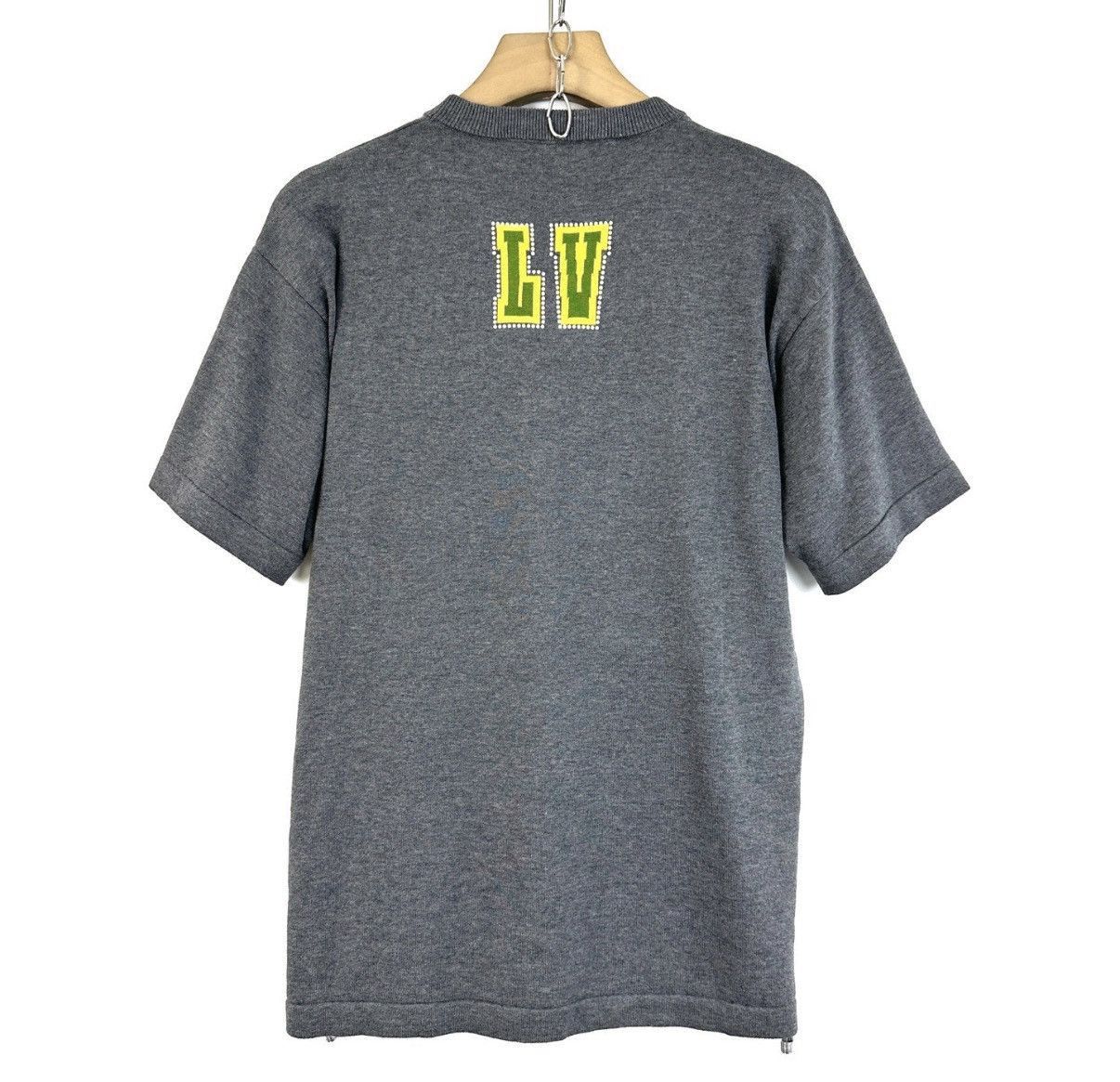 Louis Vuitton Gray Short Sleeve Graphic Tee Size S Size US S / EU 44-46 / 1 - 2 Thumbnail