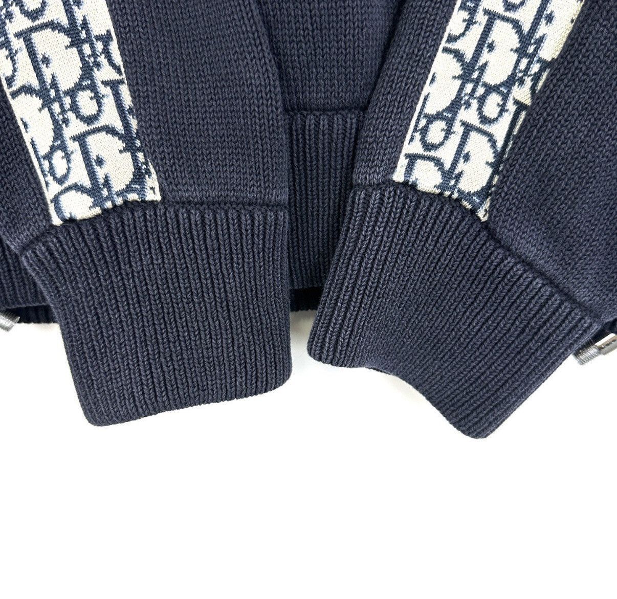 Dior Black Long Sleeve Sweatshirt with Stripe Accents Size US S / EU 44-46 / 1 - 6 Thumbnail