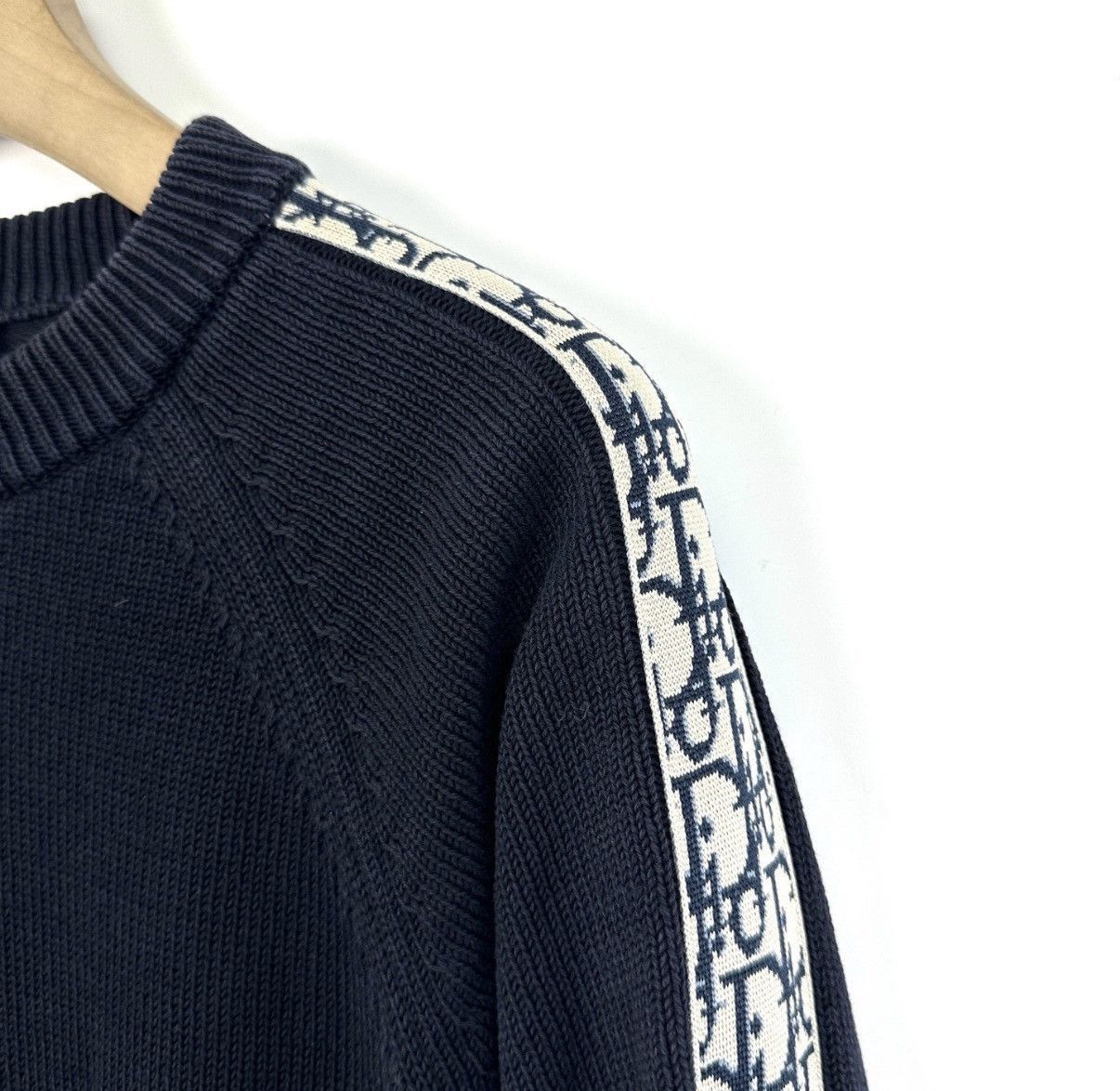Dior Black Long Sleeve Sweatshirt with Stripe Accents Size US S / EU 44-46 / 1 - 5 Thumbnail