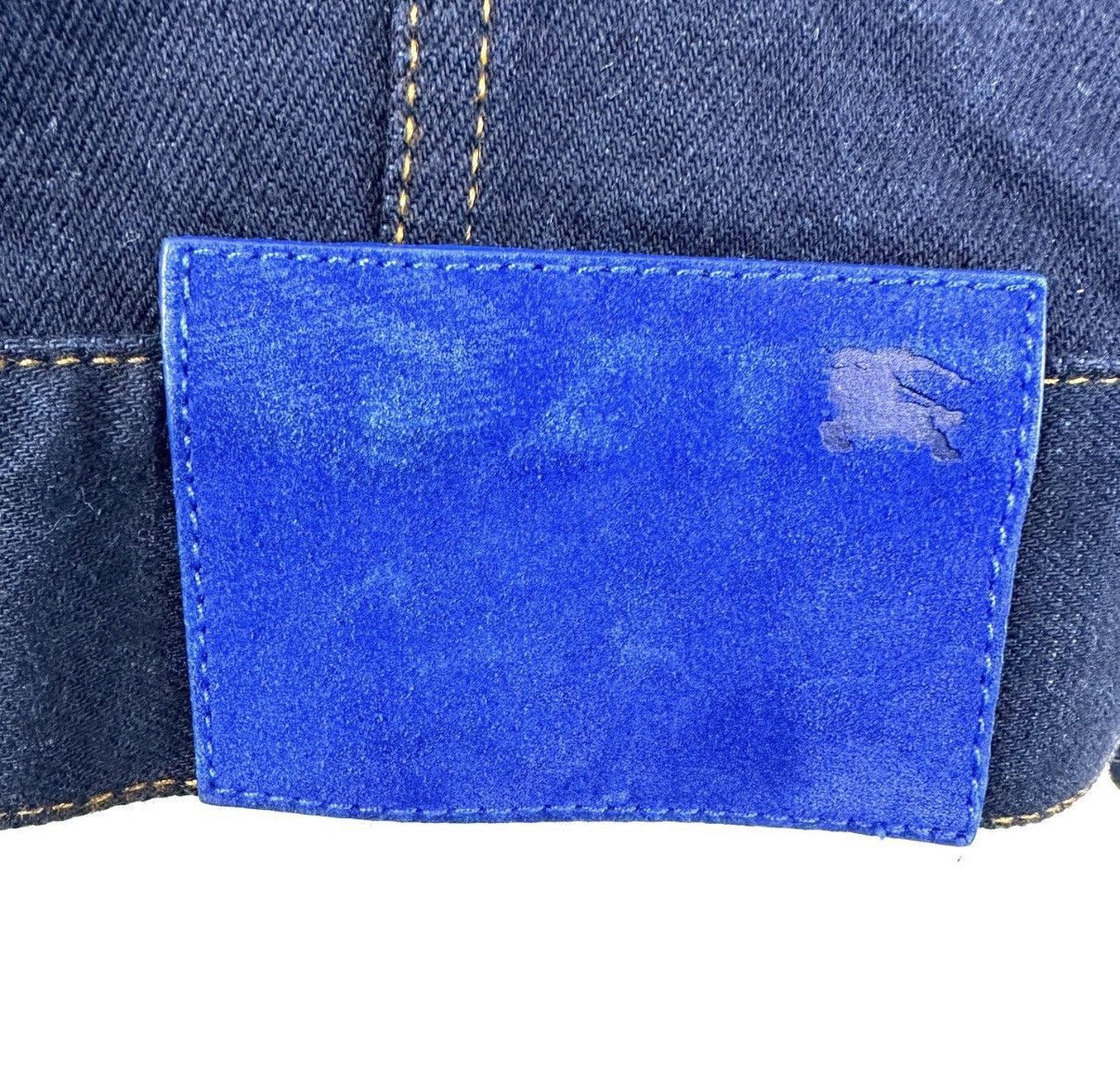 Burberry Blue Denim Jacket - Size L Size US L / EU 52-54 / 3 - 7 Thumbnail
