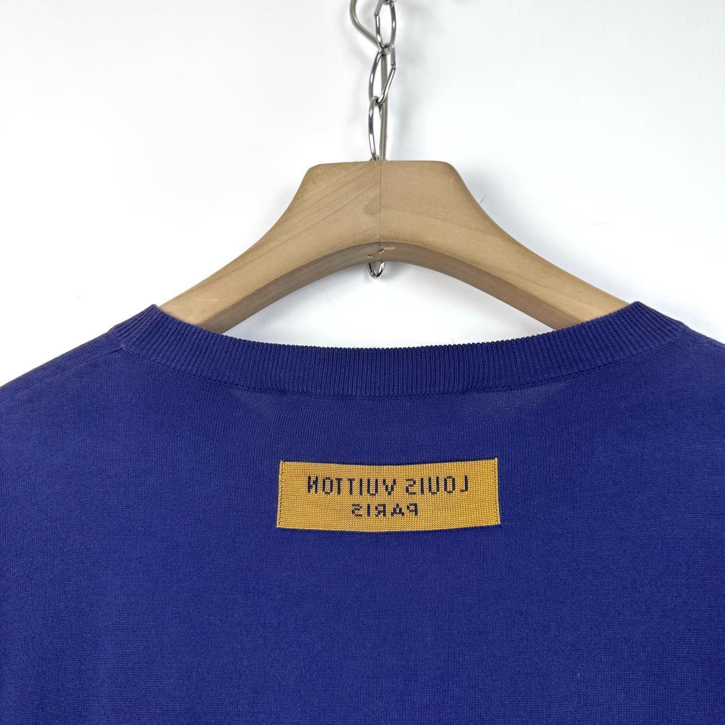 Louis Vuitton Blue Short-Sleeve Casual Shirt Size US L / EU 52-54 / 3 - 3 Thumbnail