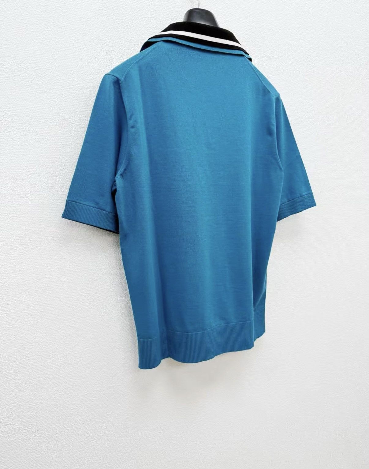 Dolce & Gabbana Blue Short-Sleeve Polo Shirt Size US S / EU 44-46 / 1 - 4 Thumbnail