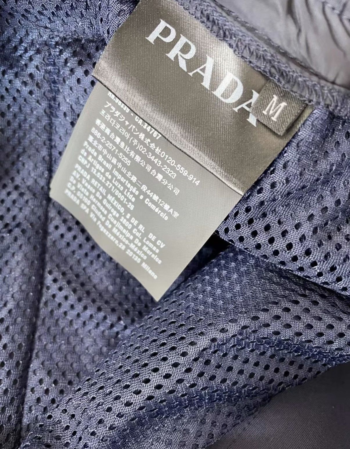 Prada Blue Casual Pants with Drawstring and Pockets Size US 30 / EU 46 - 9 Thumbnail