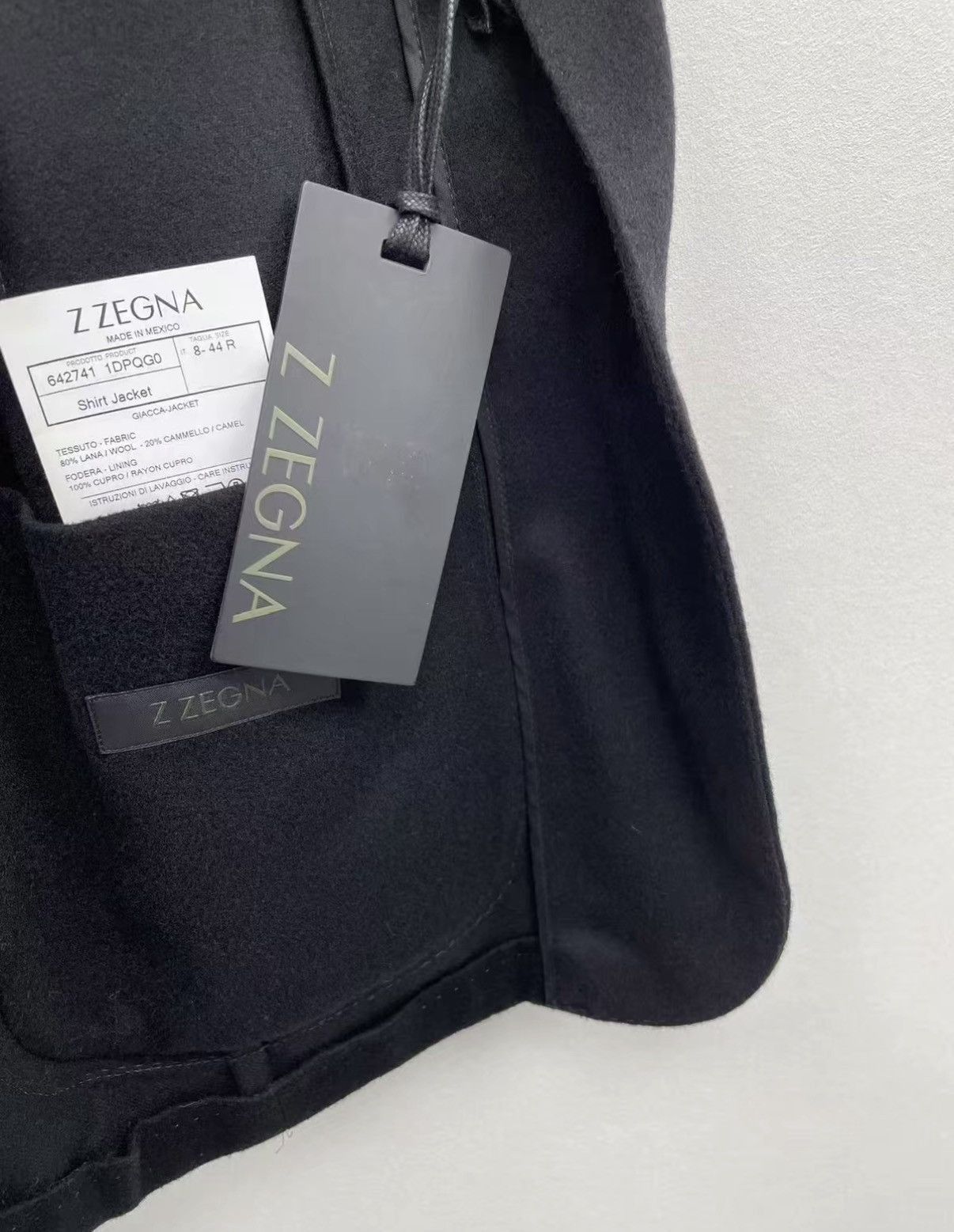 Z Zegna Black Lightweight Blazer - Size S Size US S / EU 44-46 / 1 - 7 Thumbnail