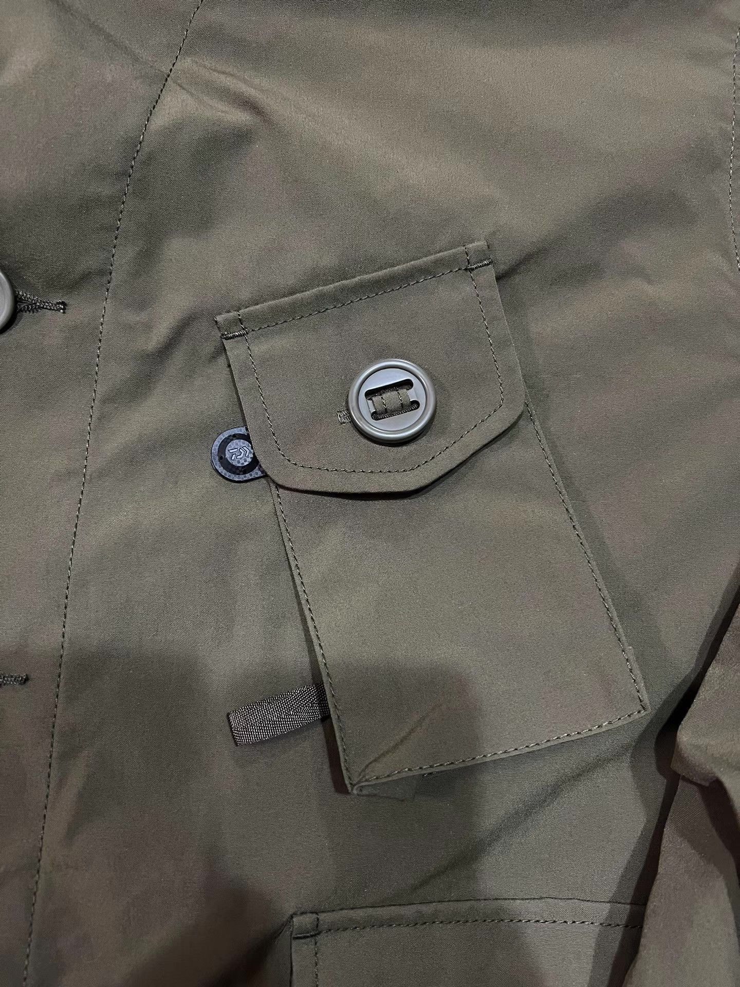 DAIWA PIER39 Green Hooded Utility Jacket Size L Size US L / EU 52-54 / 3 - 5 Thumbnail