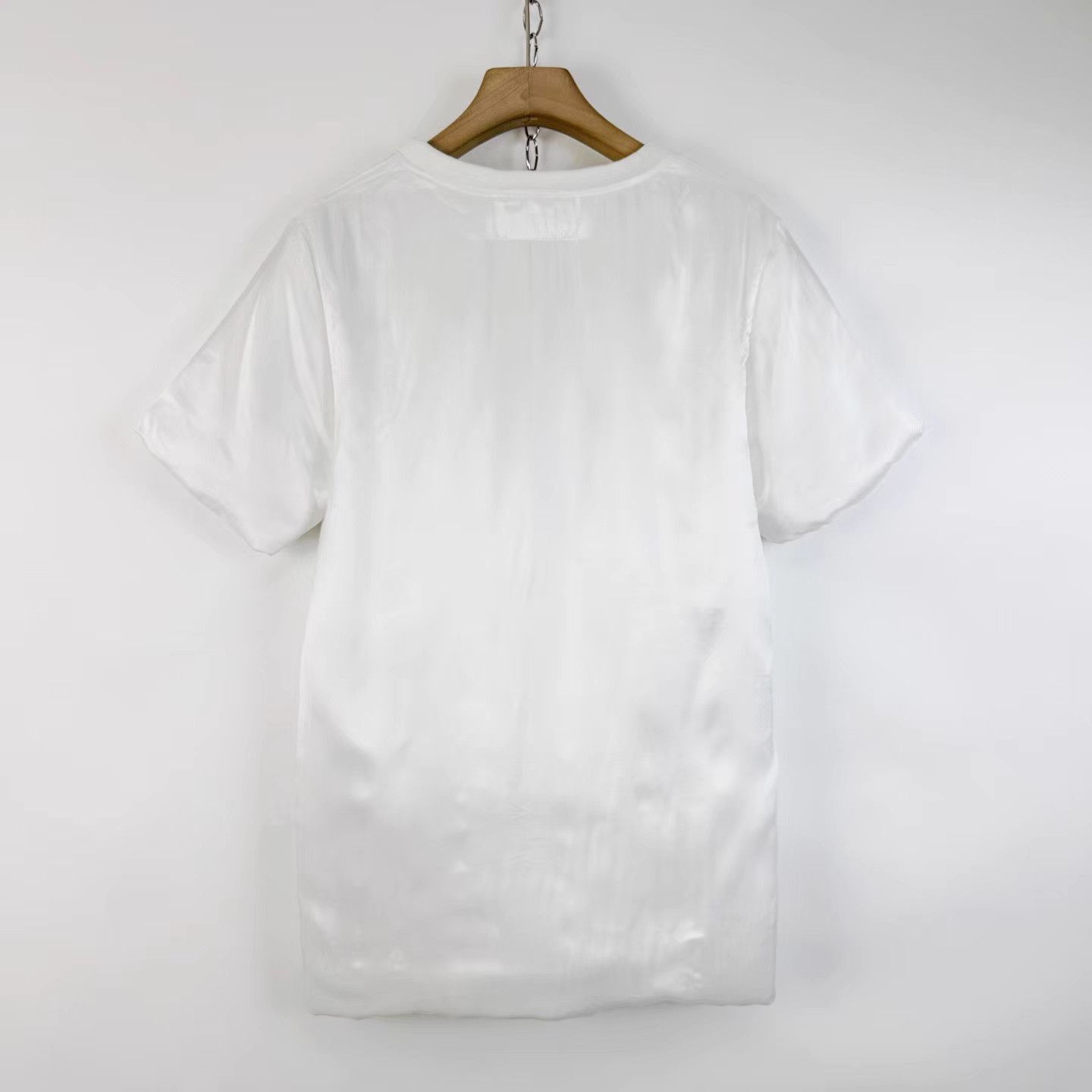 Maison Margiela White Short-Sleeve Crewneck Shirt XS Size US XS / EU 42 / 0 - 2 Thumbnail