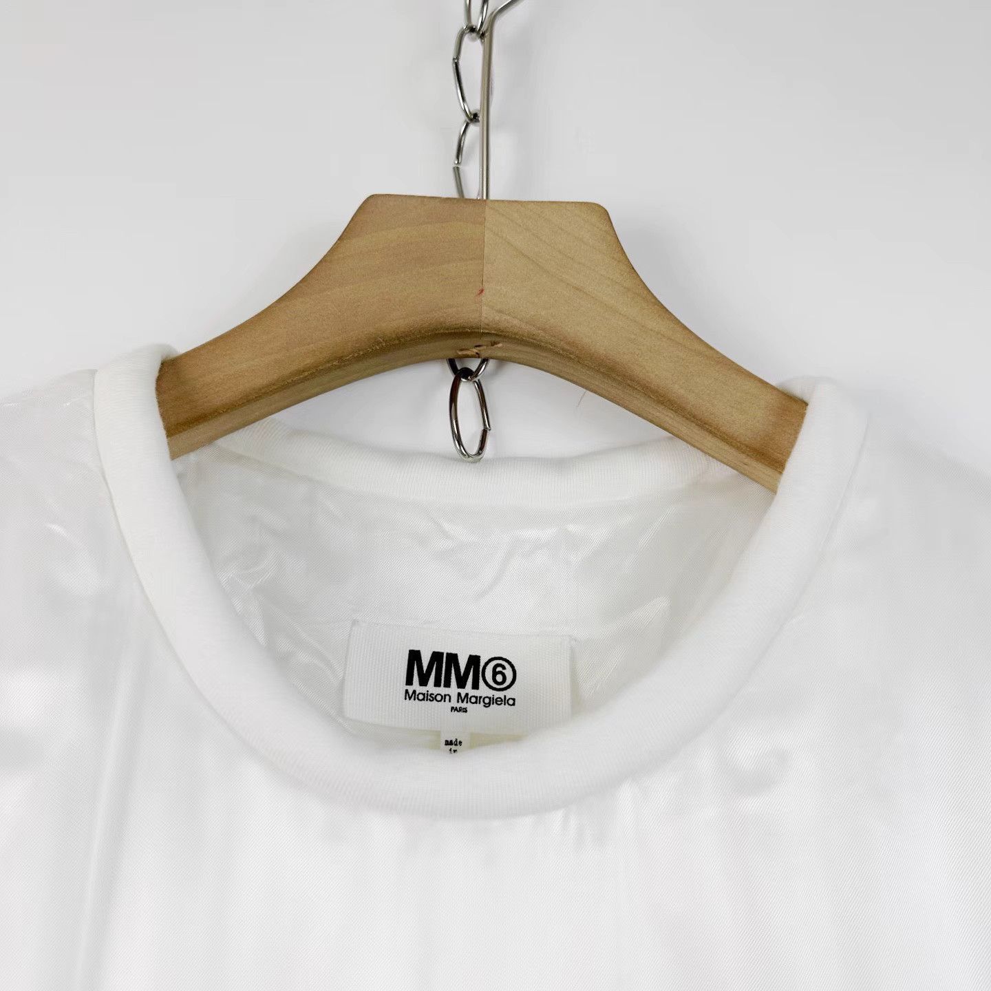 Maison Margiela White Short-Sleeve Crewneck Shirt XS Size US XS / EU 42 / 0 - 7 Thumbnail
