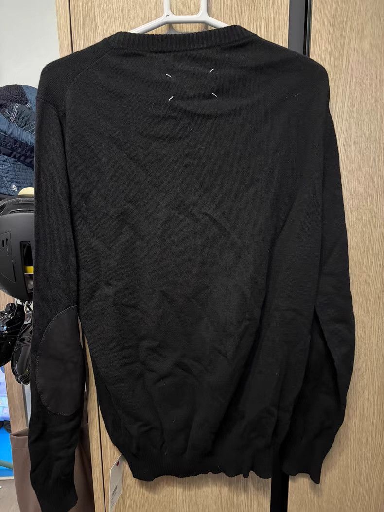 Maison Margiela Black Long Sleeve Knit Sweater Size US XL / EU 56 / 4 - 3 Thumbnail
