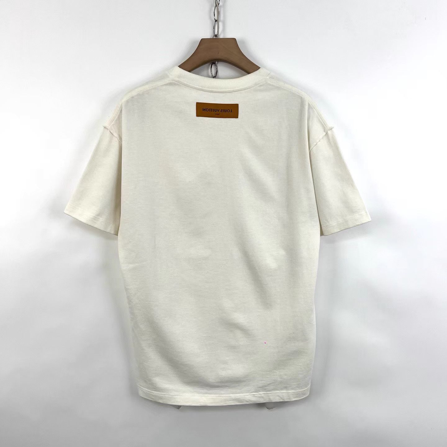 Louis Vuitton White Short Sleeve Graphic T-Shirt Size US M / EU 48-50 / 2 - 5 Thumbnail