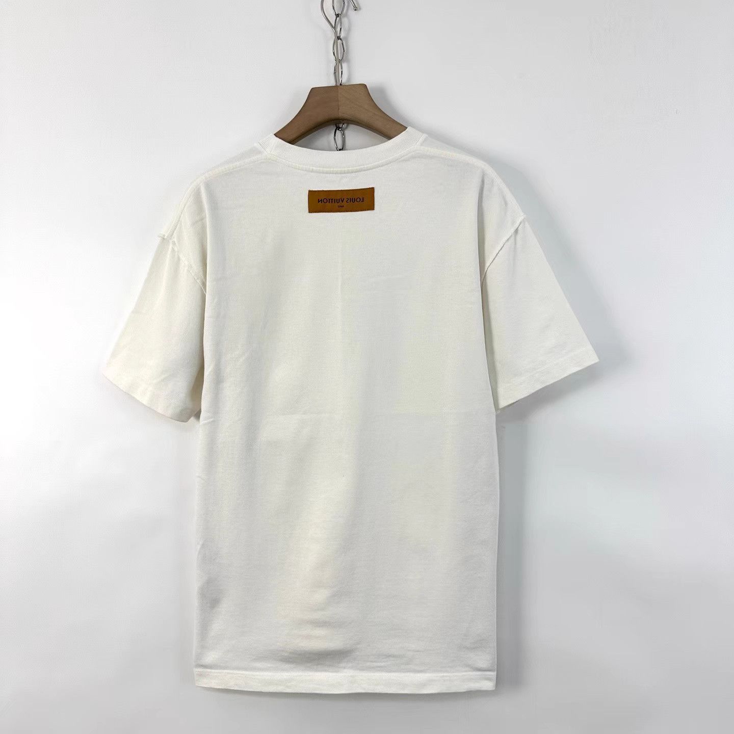 Louis Vuitton White Short Sleeve Graphic T-Shirt Size US L / EU 52-54 / 3 - 2 Thumbnail
