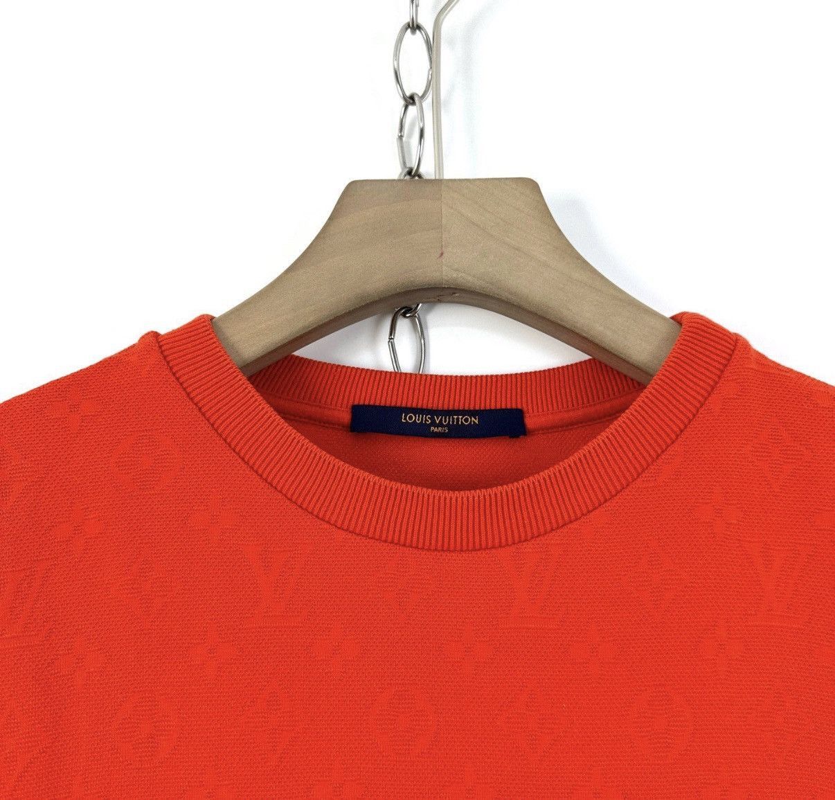 Louis Vuitton Red Short-Sleeve T-Shirt with Chest Pocket Size US XS / EU 42 / 0 - 3 Thumbnail