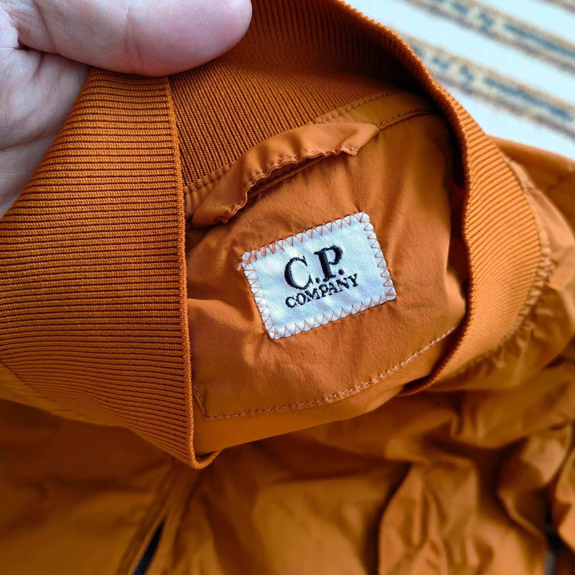 C.P. Company Orange Bomber Jacket Size M Size US M / EU 48-50 / 2 - 3 Thumbnail