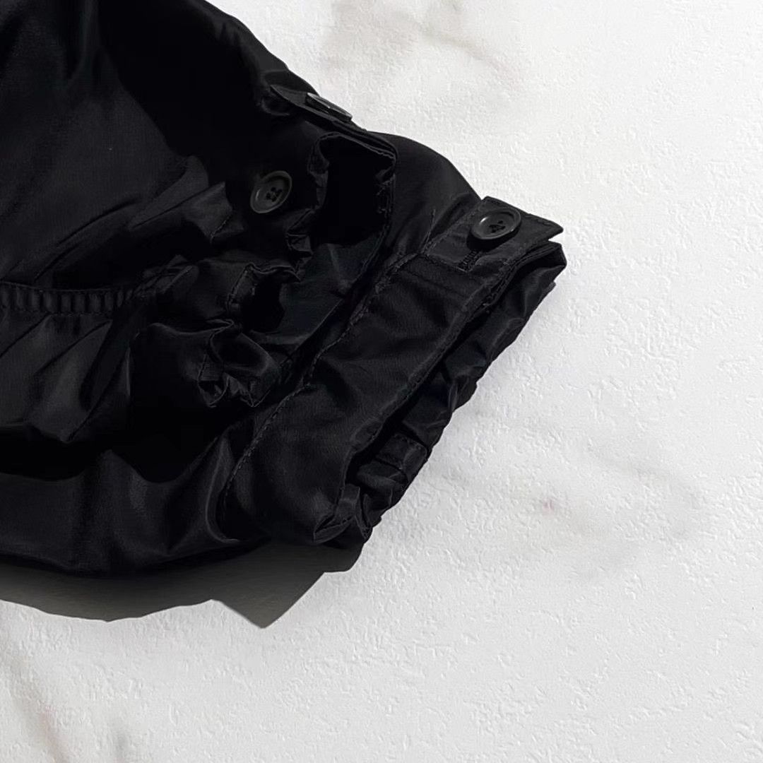 Yohji Yamamoto Black Zip-Front Bomber Jacket Size US M / EU 48-50 / 2 - 4 Thumbnail