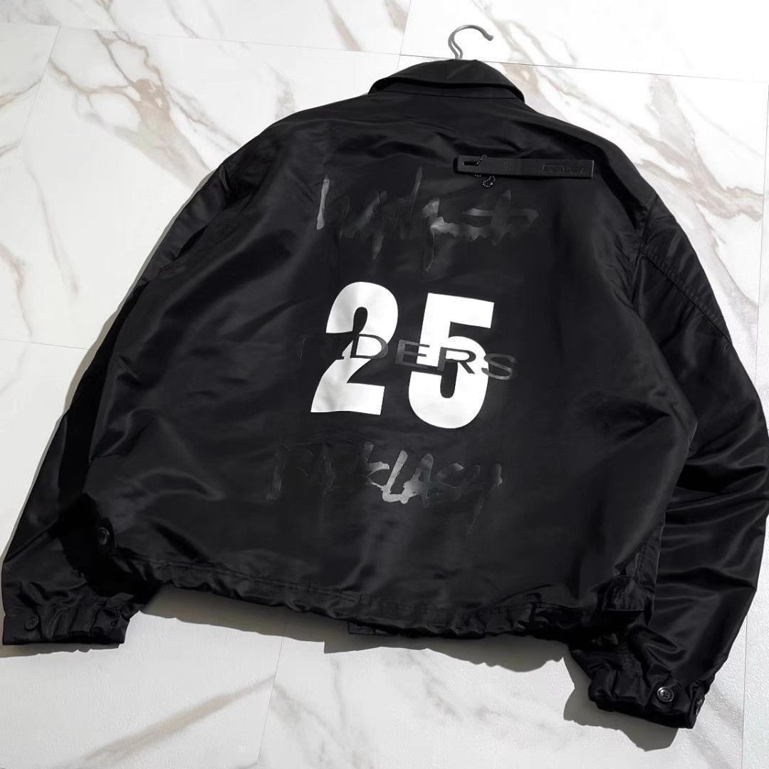 Yohji Yamamoto Black Zip-Front Bomber Jacket Size US M / EU 48-50 / 2 - 2 Thumbnail