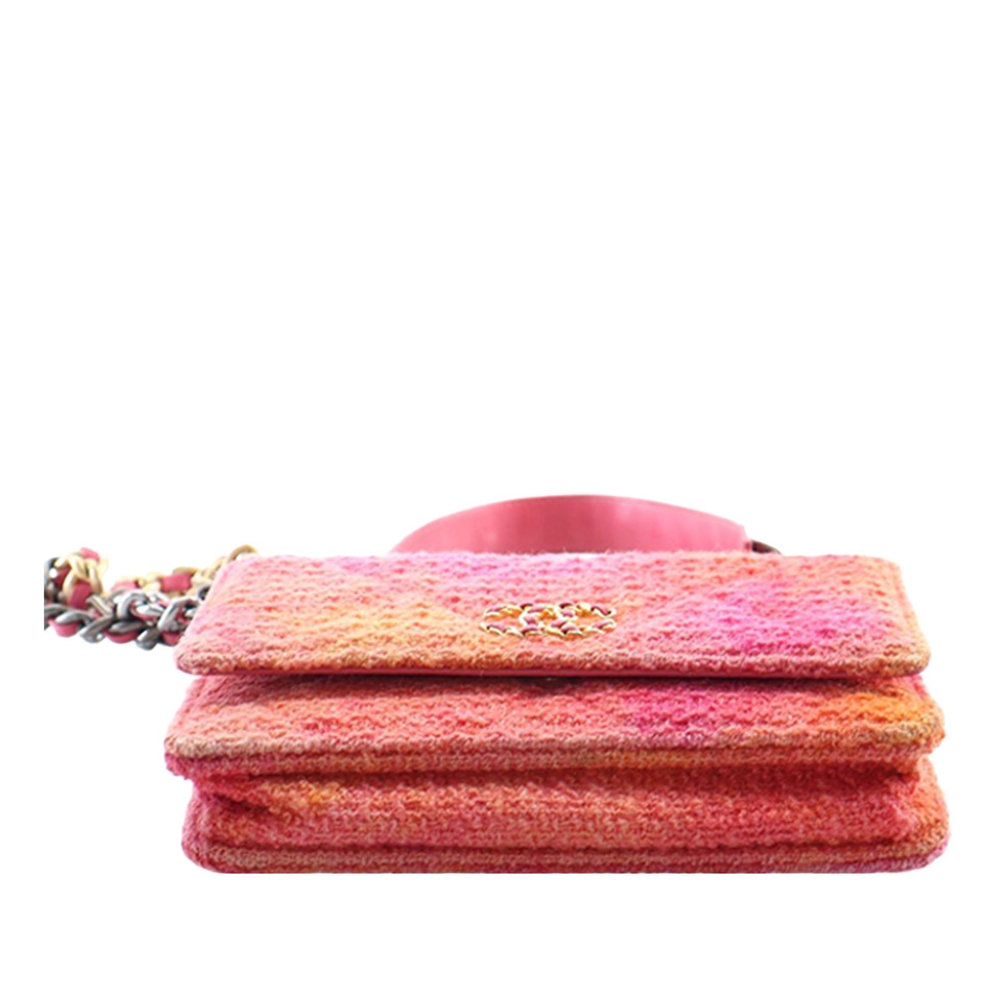 Chanel Tweed Ombre 19 Wallet On Chain Size ONE SIZE - 8 Thumbnail