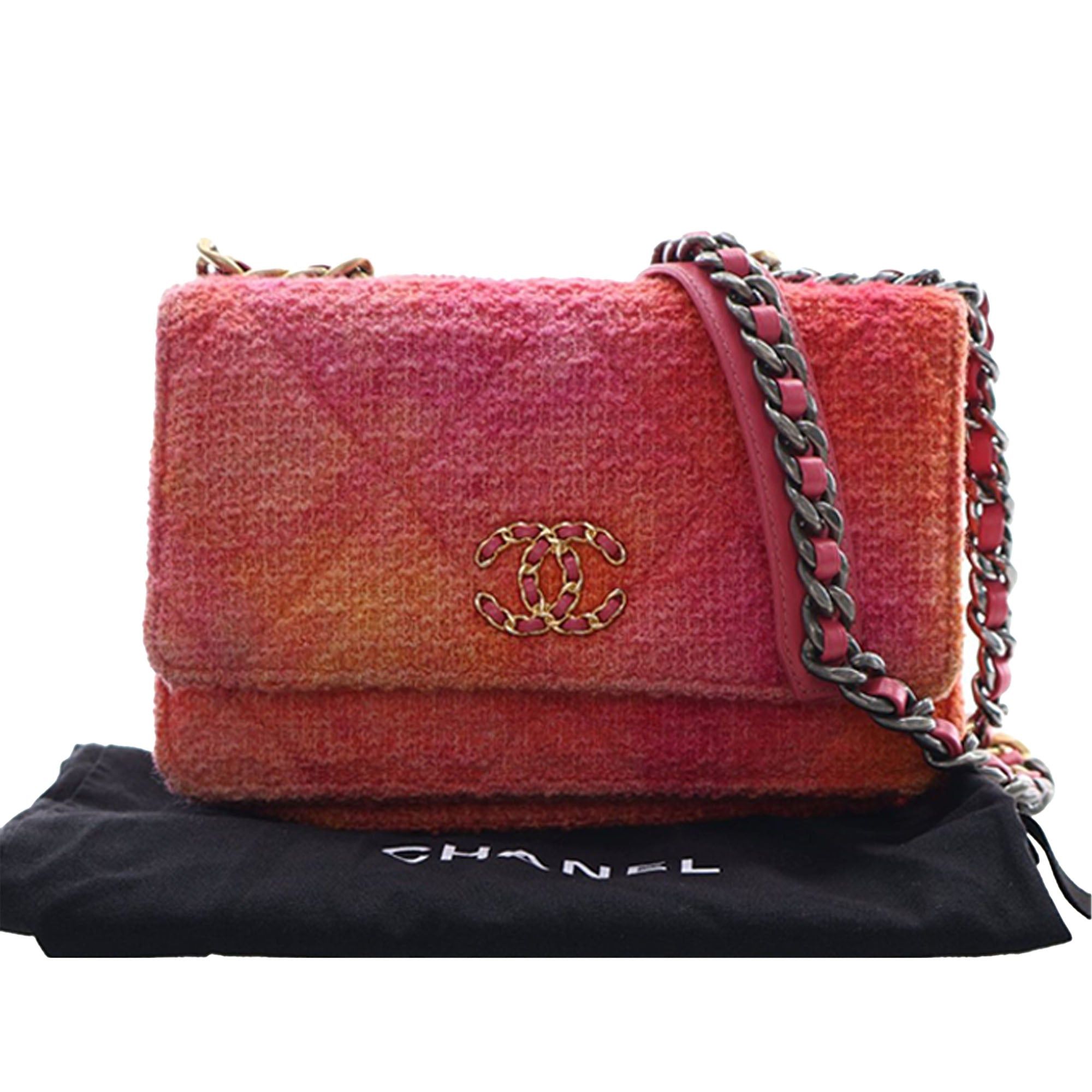 Chanel Tweed Ombre 19 Wallet On Chain Size ONE SIZE - 15 Thumbnail