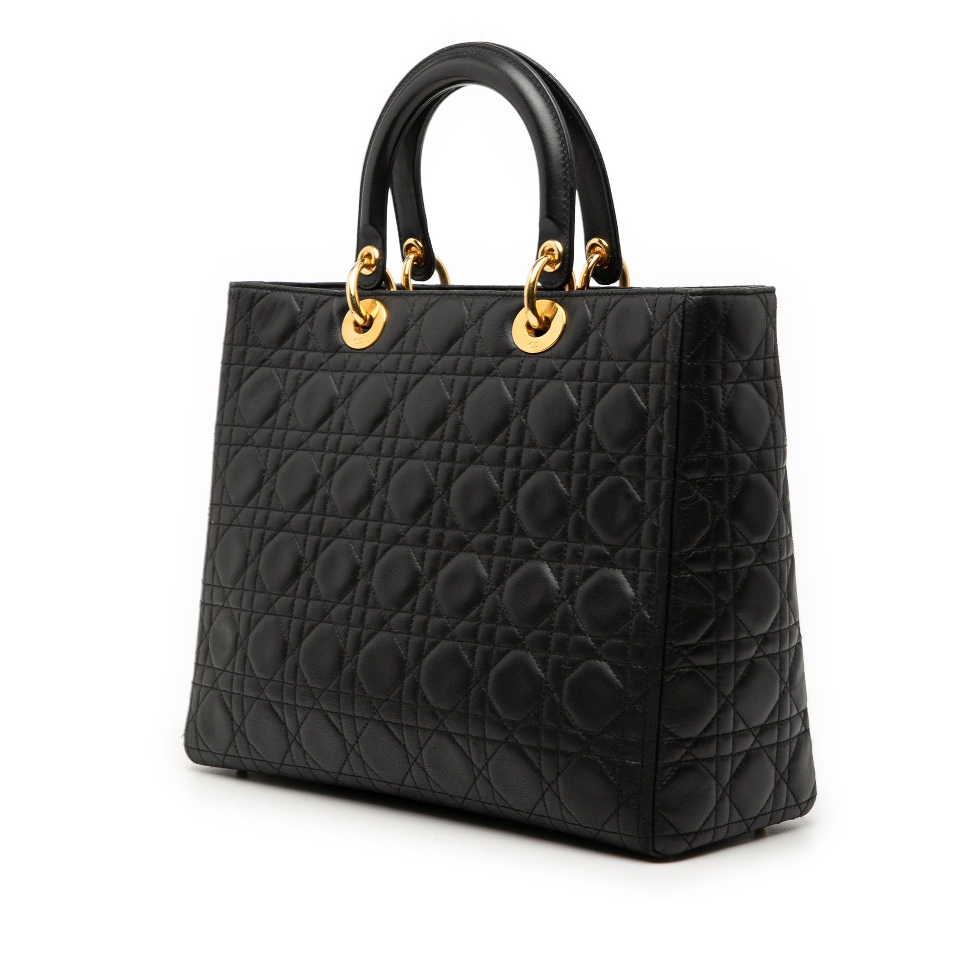 Dior Large Lambskin Cannage Lady Dior Size ONE SIZE - 2 Thumbnail
