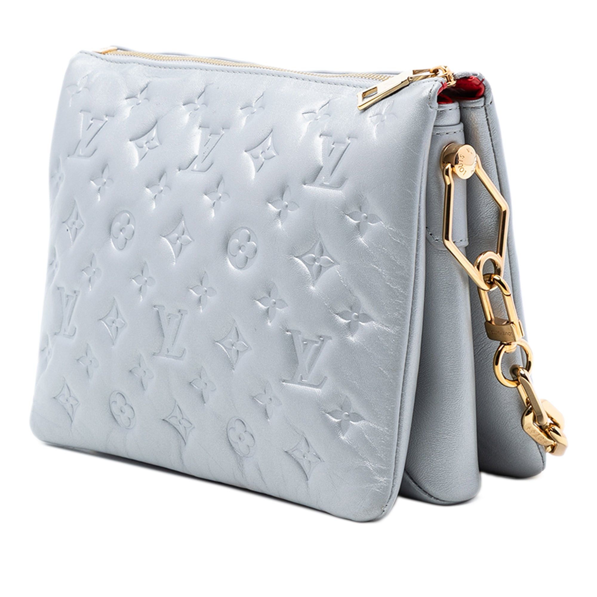 Louis Vuitton Monogram Embossed Puffy Lambskin Coussin PM Size ONE SIZE - 2 Thumbnail