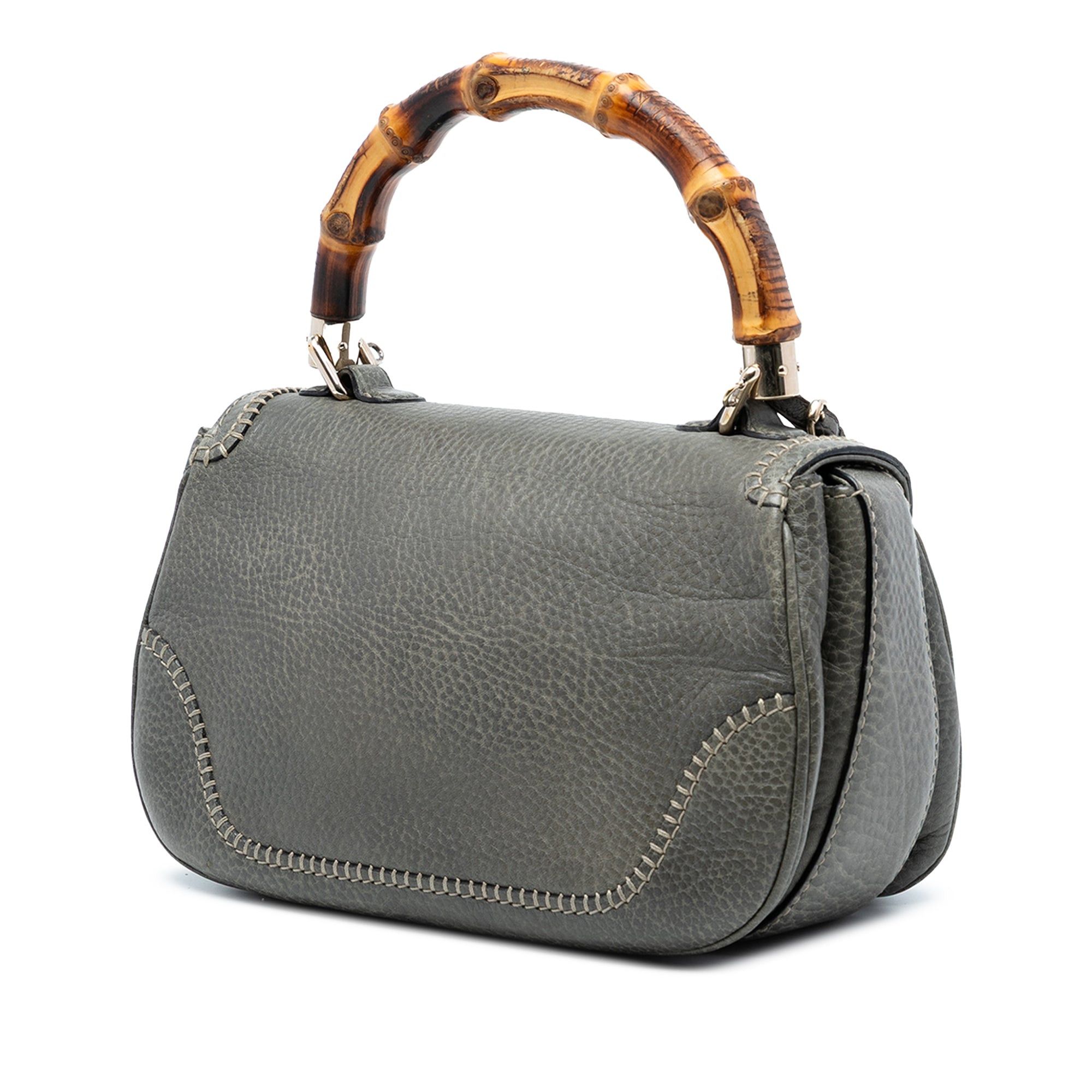 Gucci Medium Calfskin New Bamboo Top Handle Bag Size ONE SIZE - 2 Thumbnail