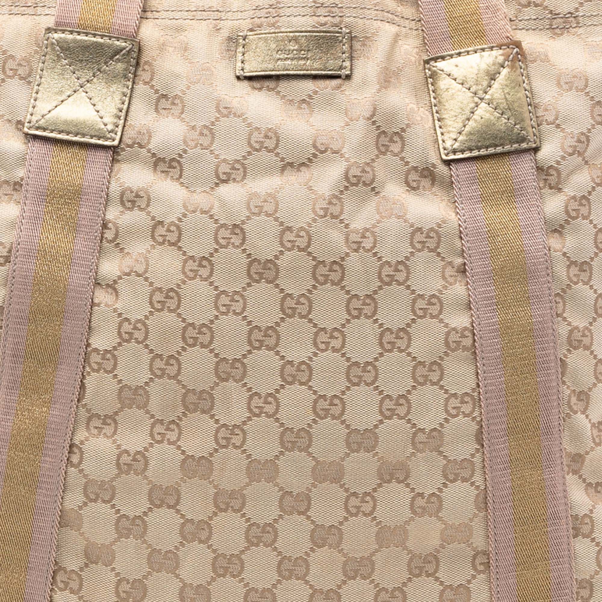 Gucci GG Canvas Web Tote Size ONE SIZE - 7 Thumbnail