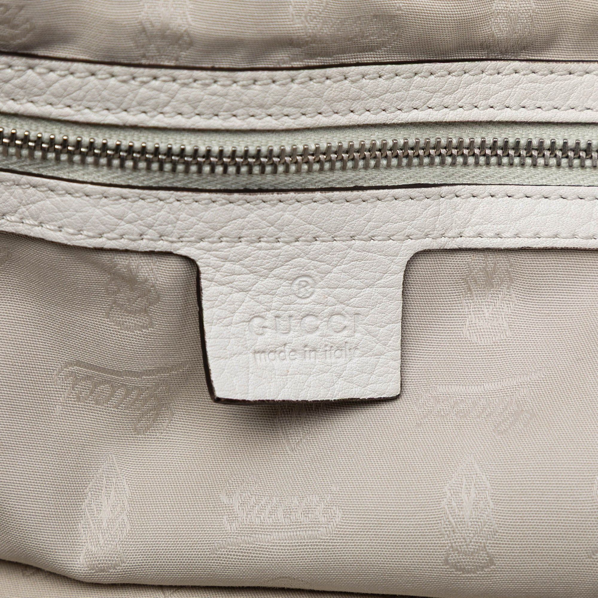 Gucci Medium Leather Bamboo Bar Tote Size ONE SIZE - 5 Thumbnail