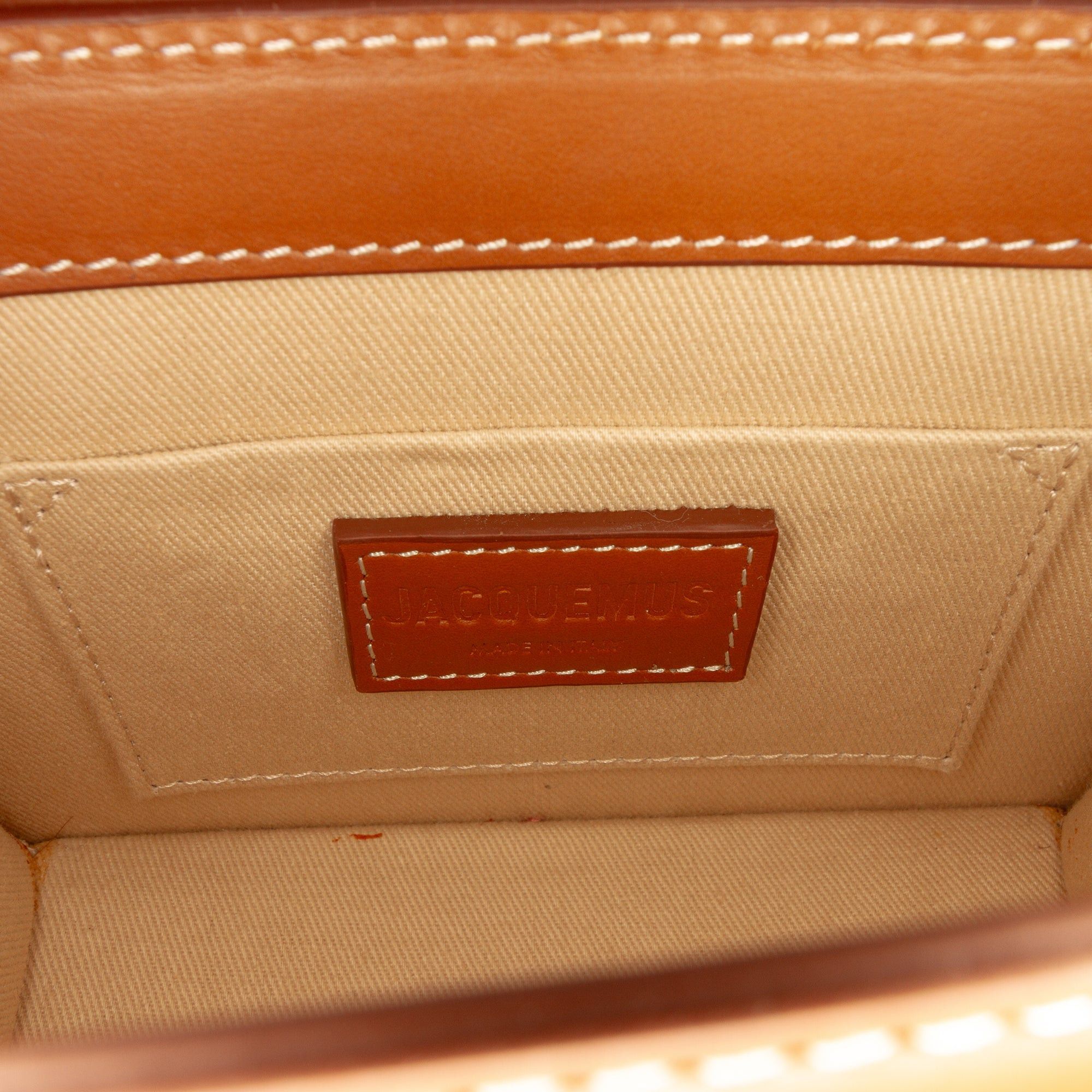 Jacquemus Leather Le Chiquito Moyen Boucle Size ONE SIZE - 5 Thumbnail