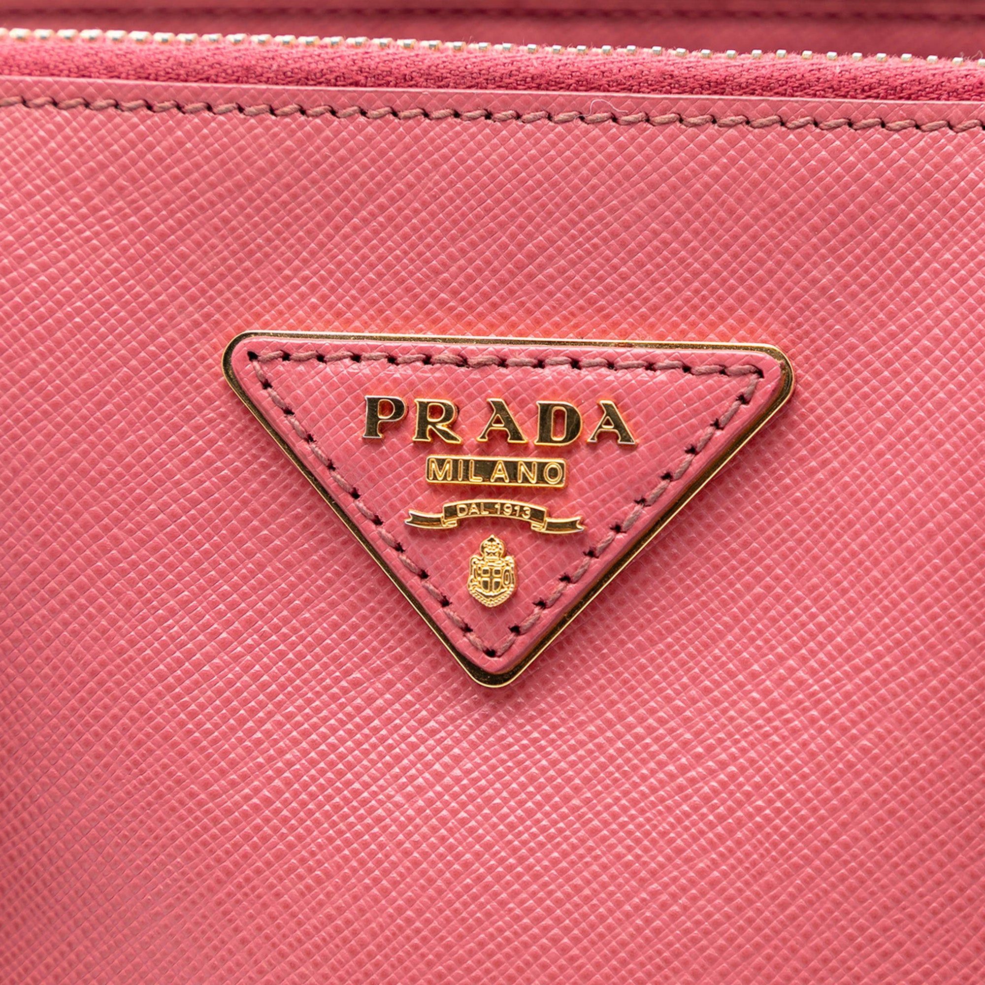 Prada Medium Saffiano Lux Galleria Double Zip Satchel Size ONE SIZE - 5 Thumbnail