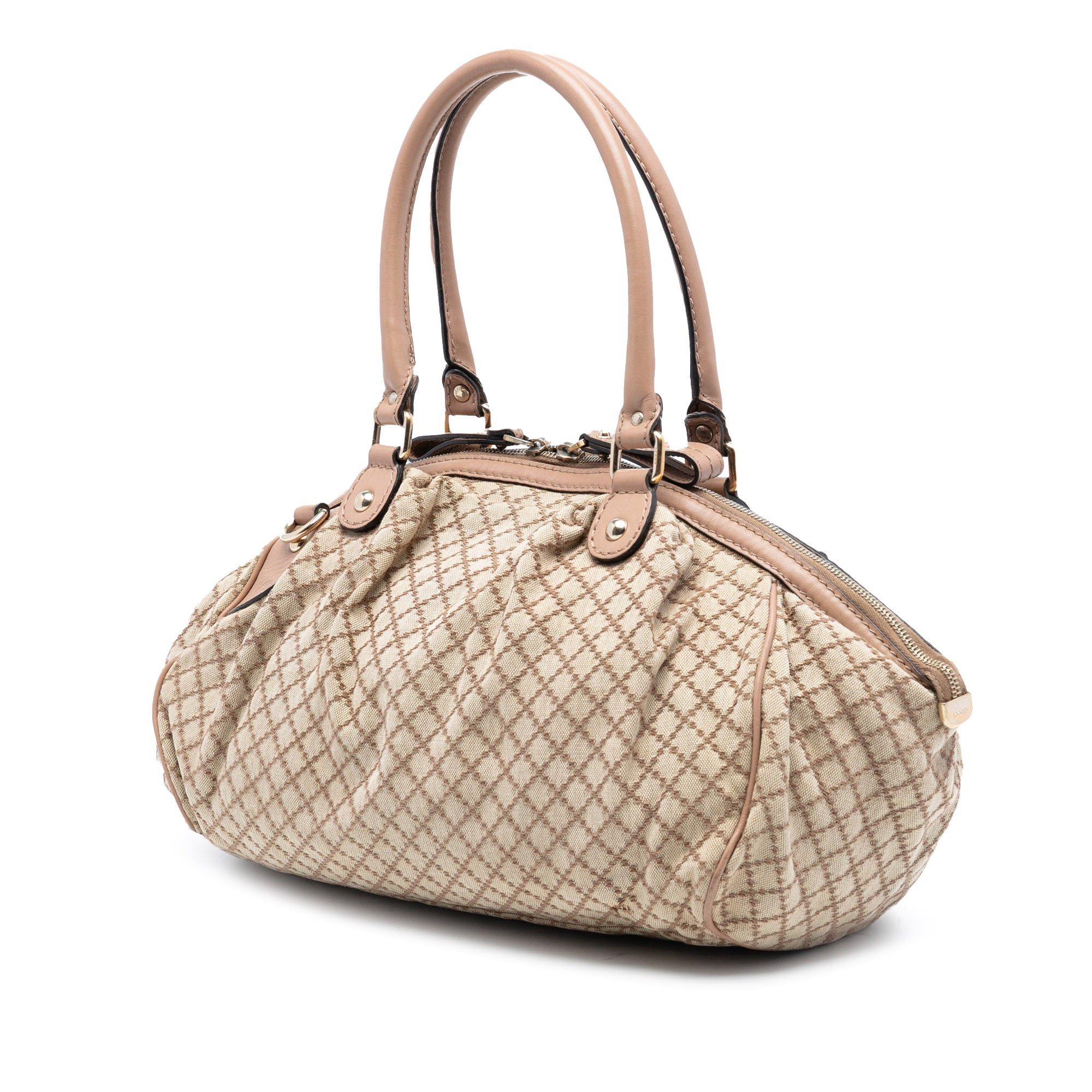 Gucci Diamante Canvas Sukey Satchel Size ONE SIZE - 2 Thumbnail