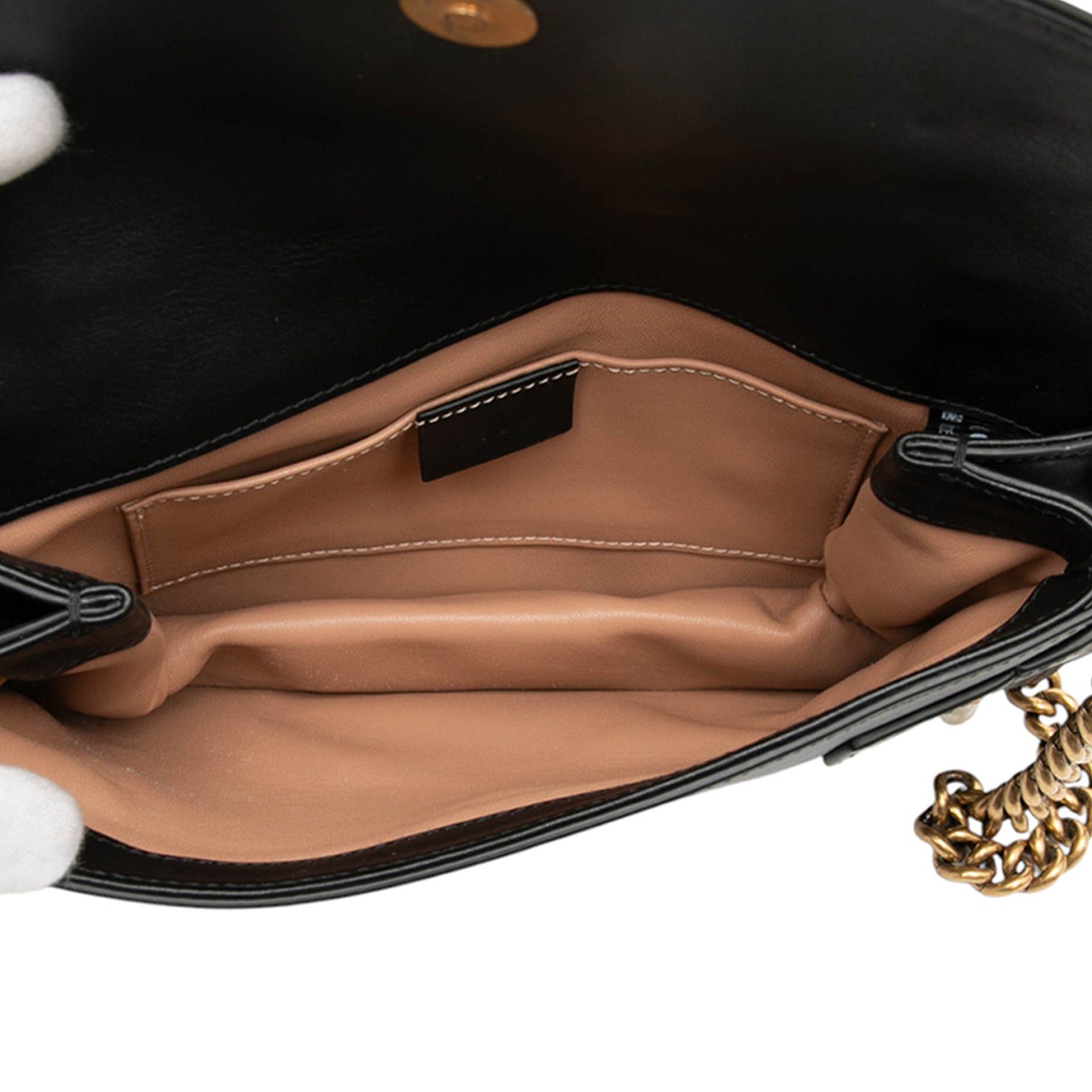 Gucci Mini Queen Margaret Broadway Leather Satchel Size ONE SIZE - 4 Thumbnail