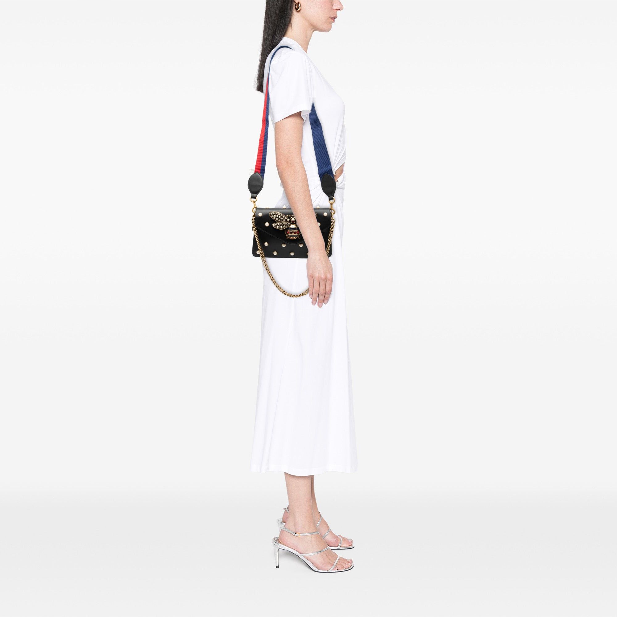 Gucci Mini Queen Margaret Broadway Leather Satchel Size ONE SIZE - 7 Thumbnail