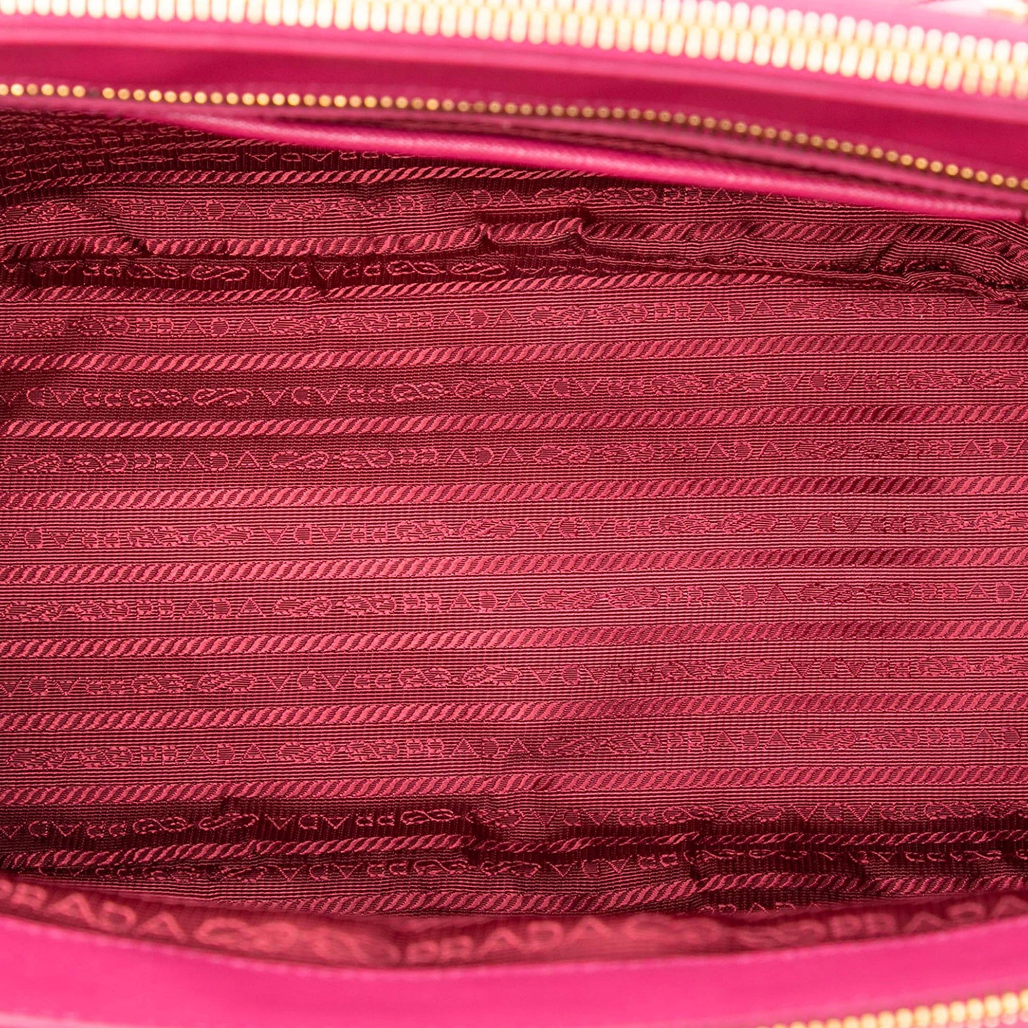 Prada Medium Saffiano Lux Galleria Double Zip Satchel Size ONE SIZE - 4 Thumbnail