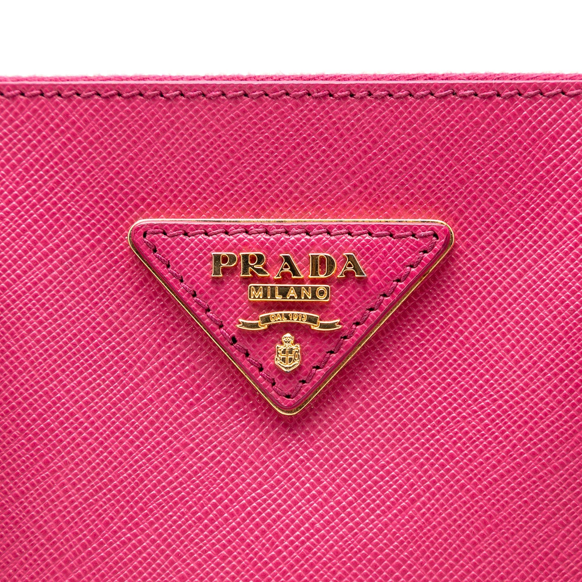 Prada Medium Saffiano Lux Galleria Double Zip Satchel Size ONE SIZE - 5 Thumbnail