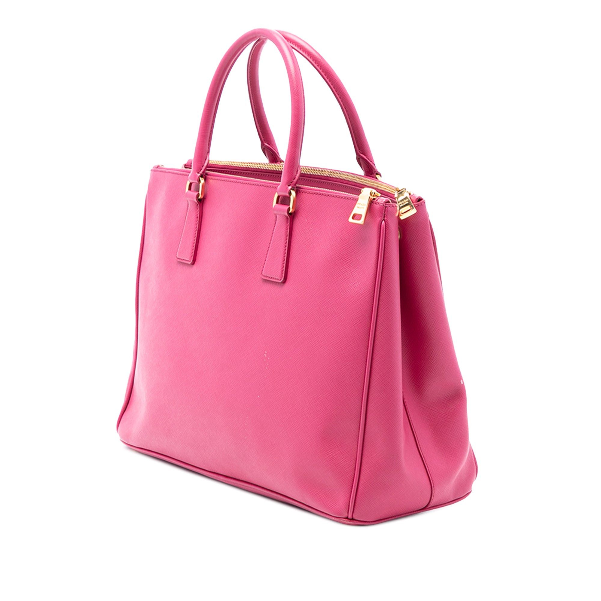 Prada Medium Saffiano Lux Galleria Double Zip Satchel Size ONE SIZE - 2 Thumbnail
